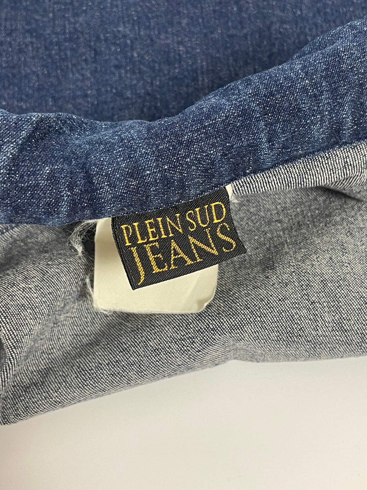 Plein Sud F/W 2000 Elastic jean jacket