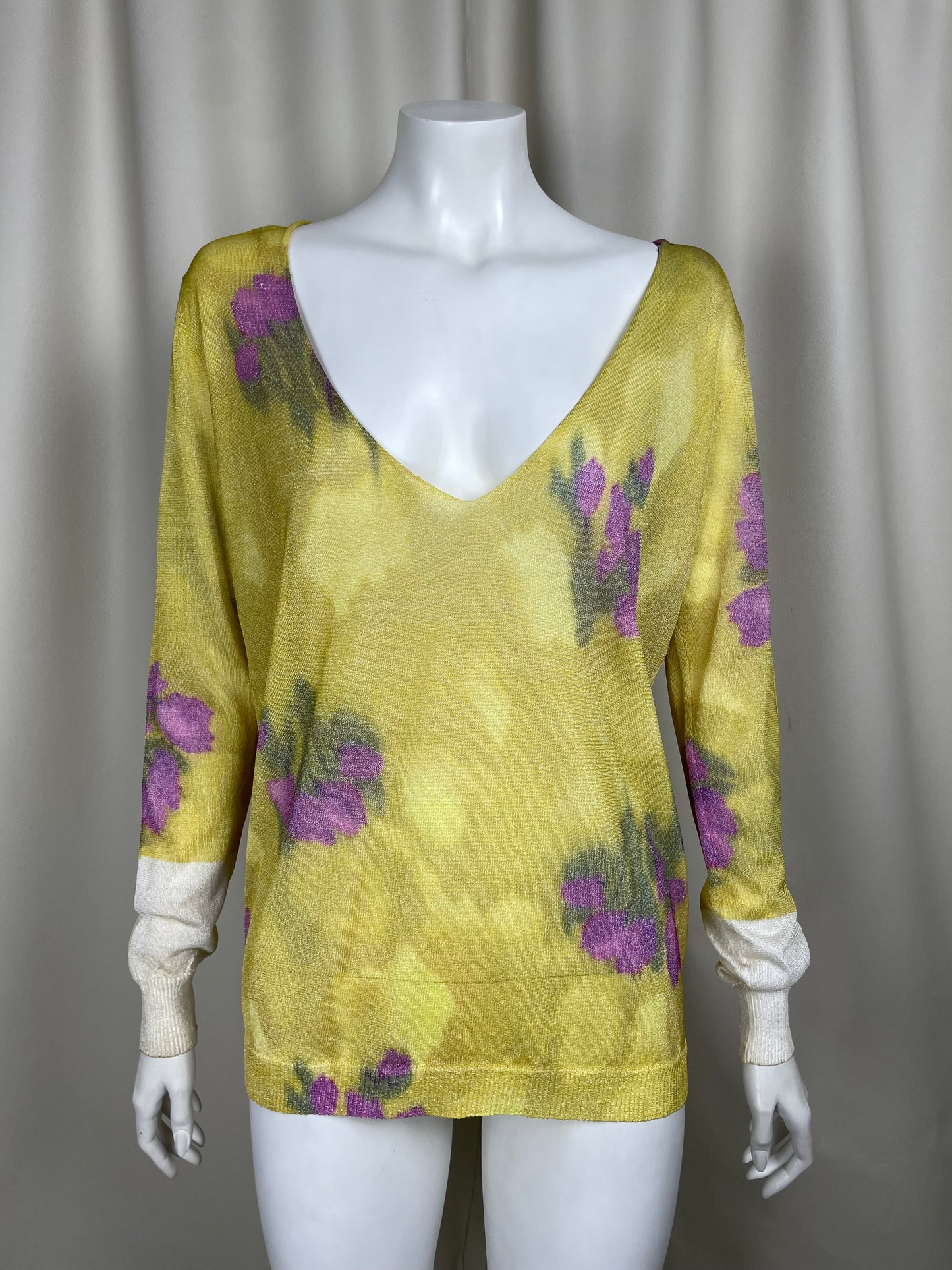 Dries Van Noten Flower Print Sweater (M)