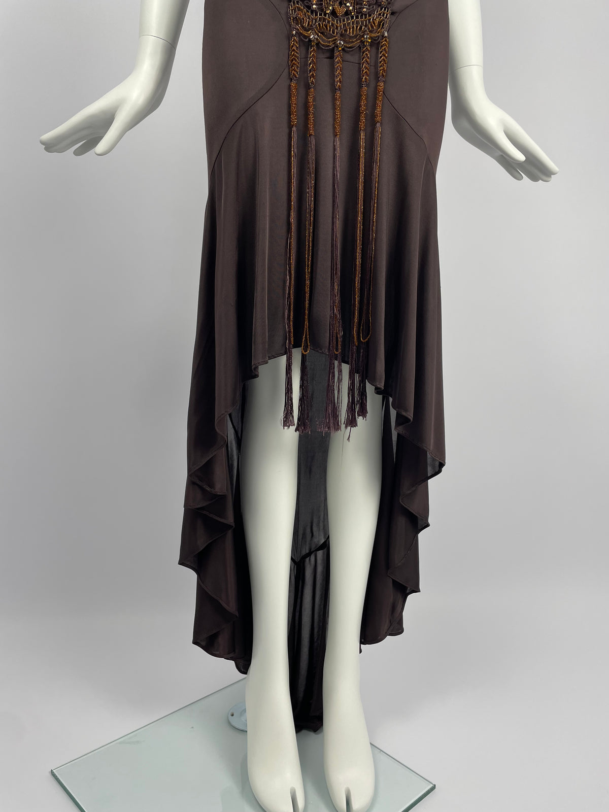 Gai Mattiolo Couture 1990’s totem gown