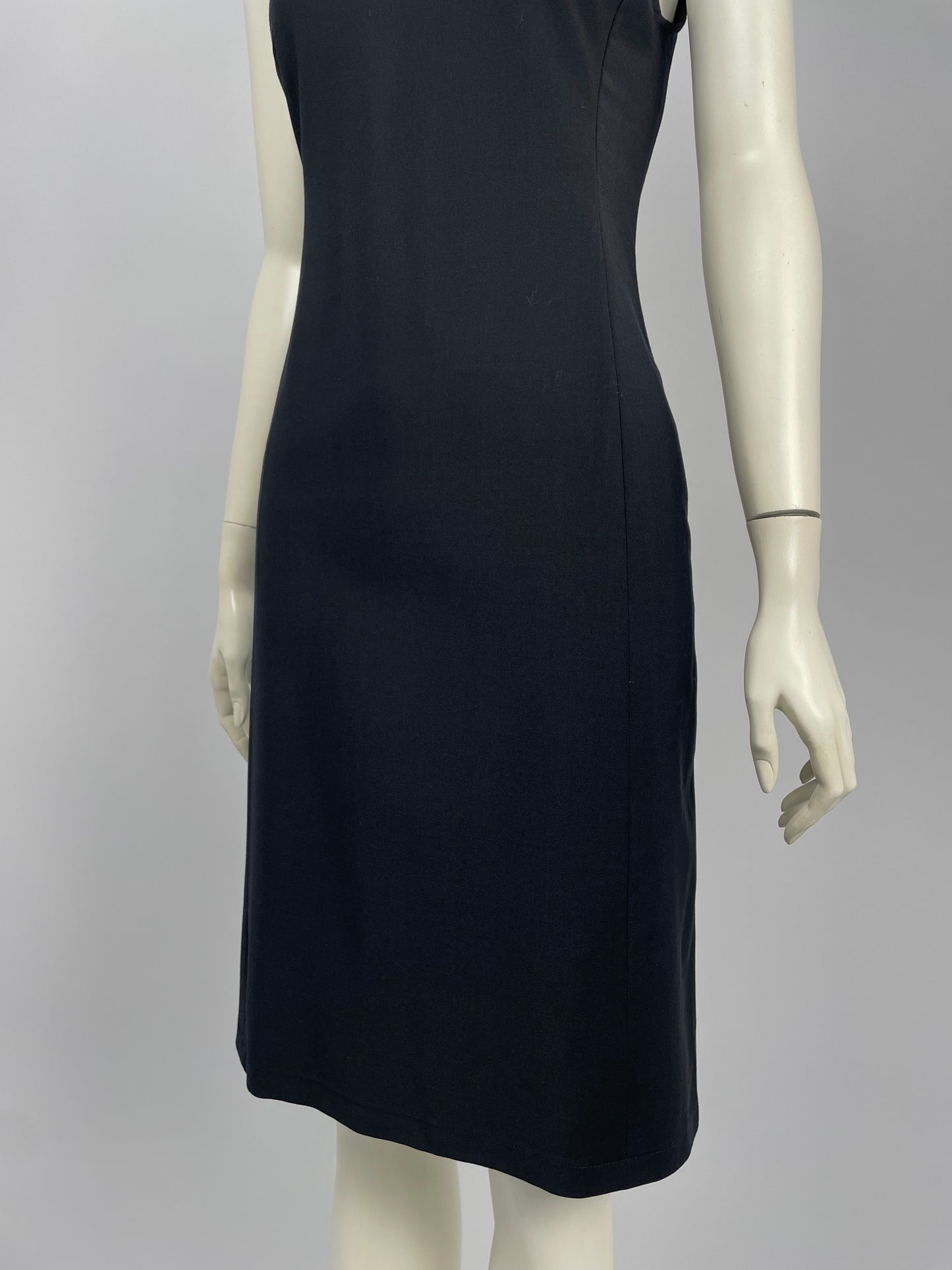 Gianni Versace 1990’s black sheath mini dress.