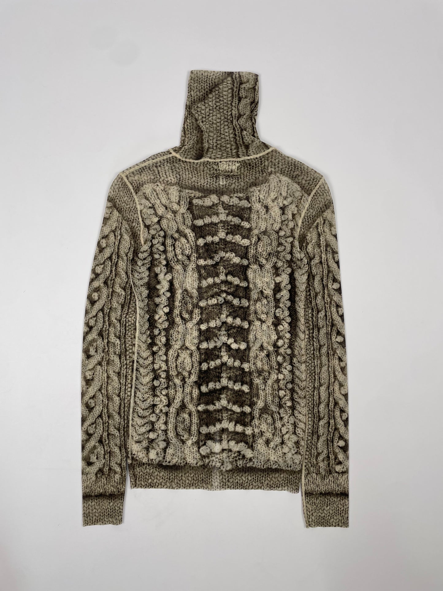 Jean Paul Gaultier F/W 2004 Trompe L’oeil Mesh
