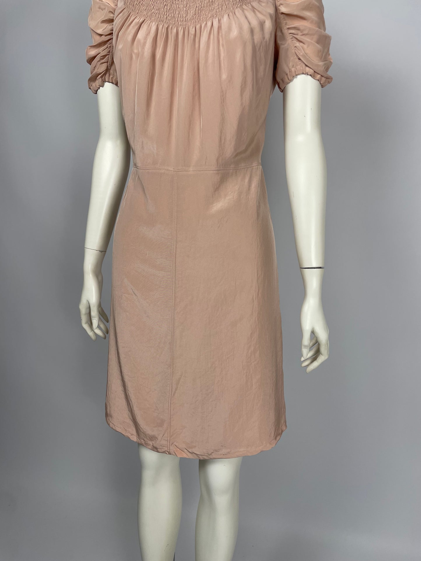 Prada 2007 Gathered ruffle dress.