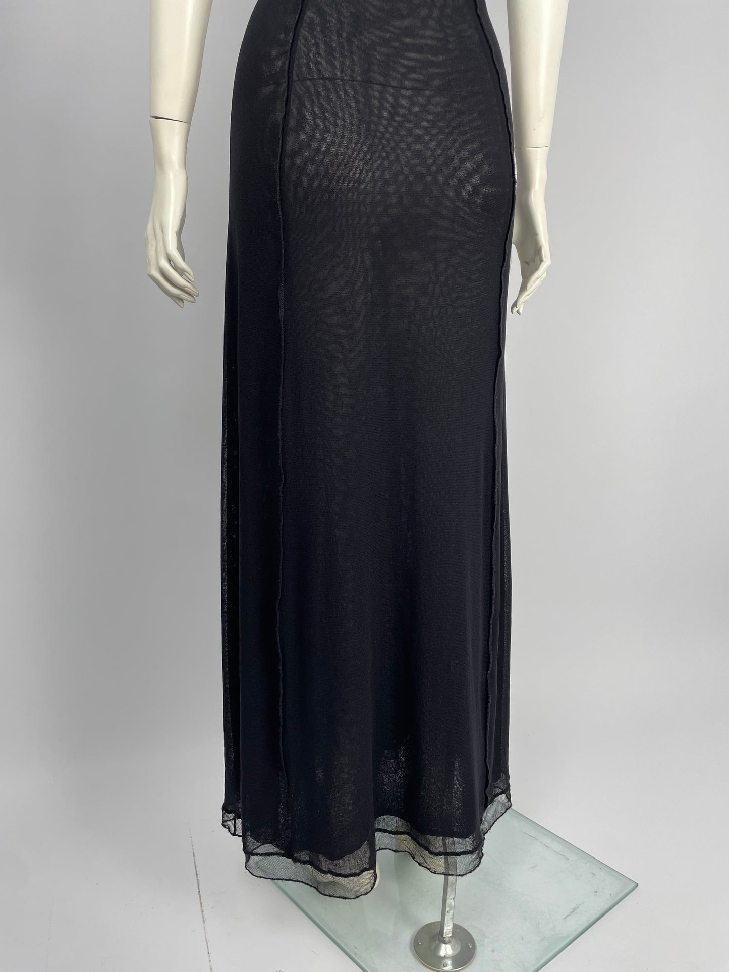 Jean Paul Gaultier 1990’s mesh maxi dress