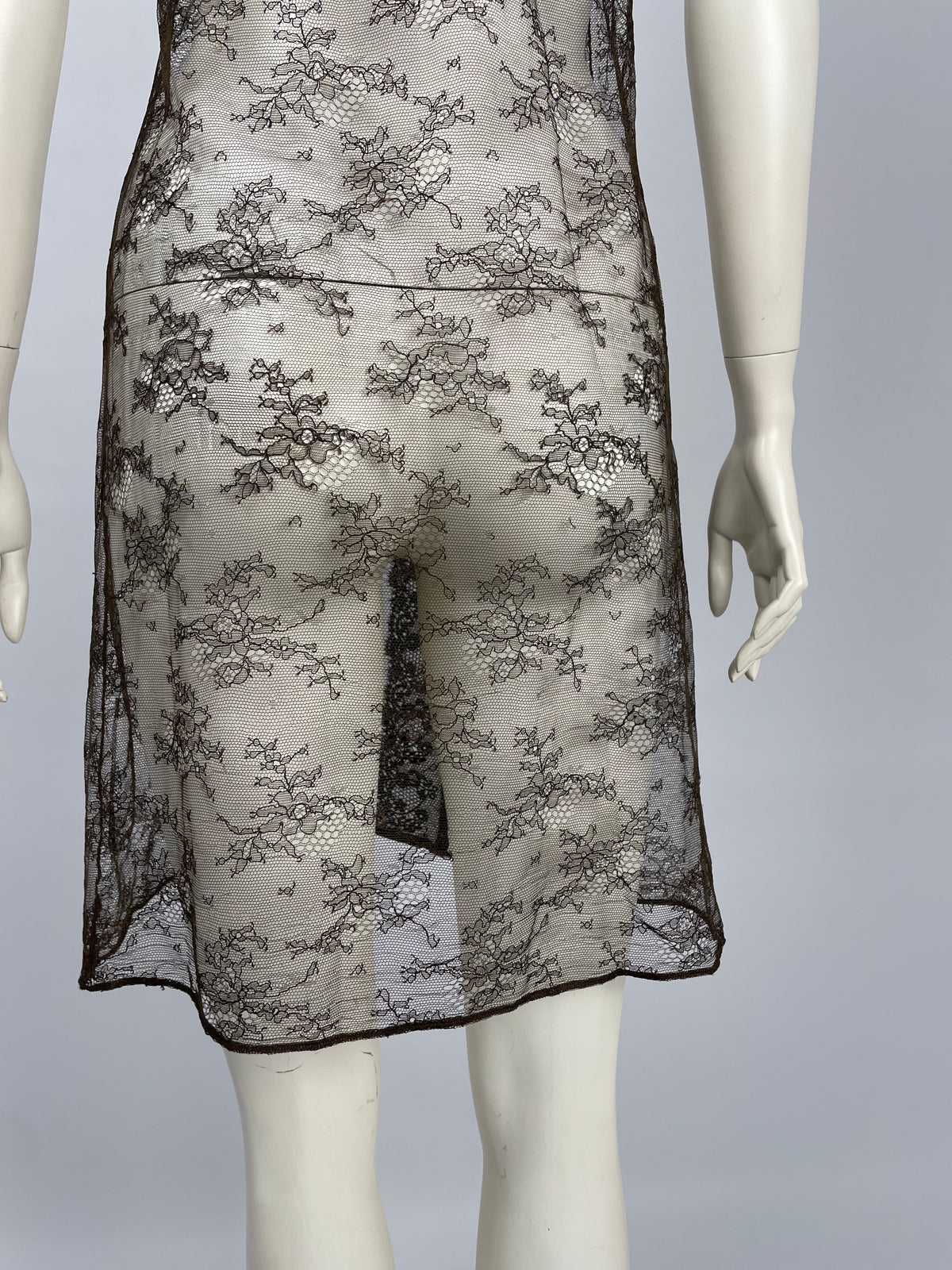 Dior by John Galliano 2000’s lingerie mini dress