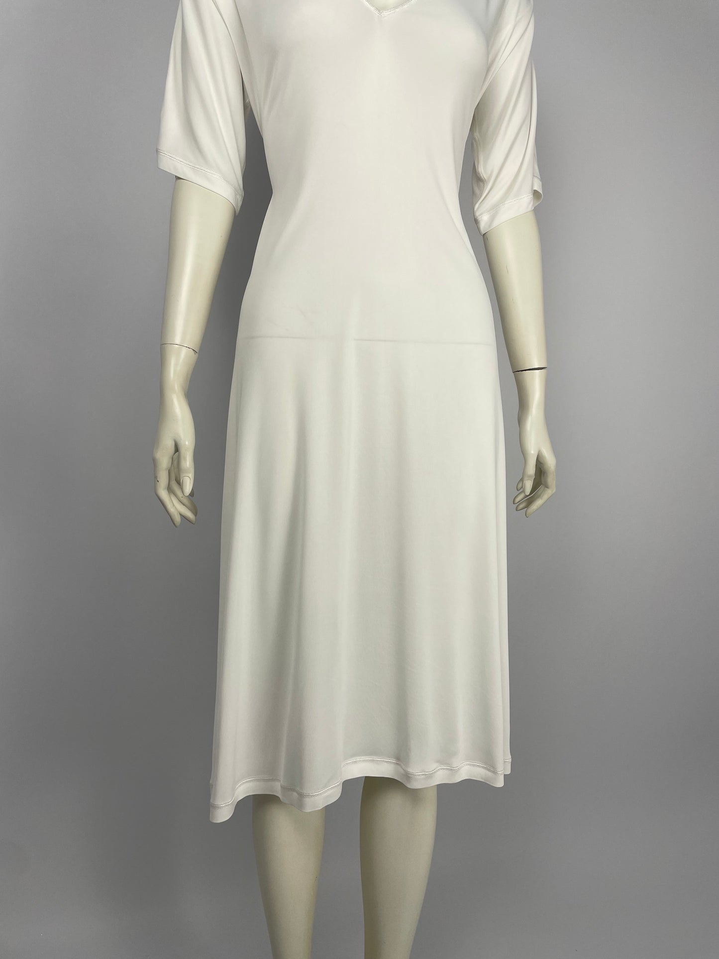 Jean Paul Gaultier white maxi dress