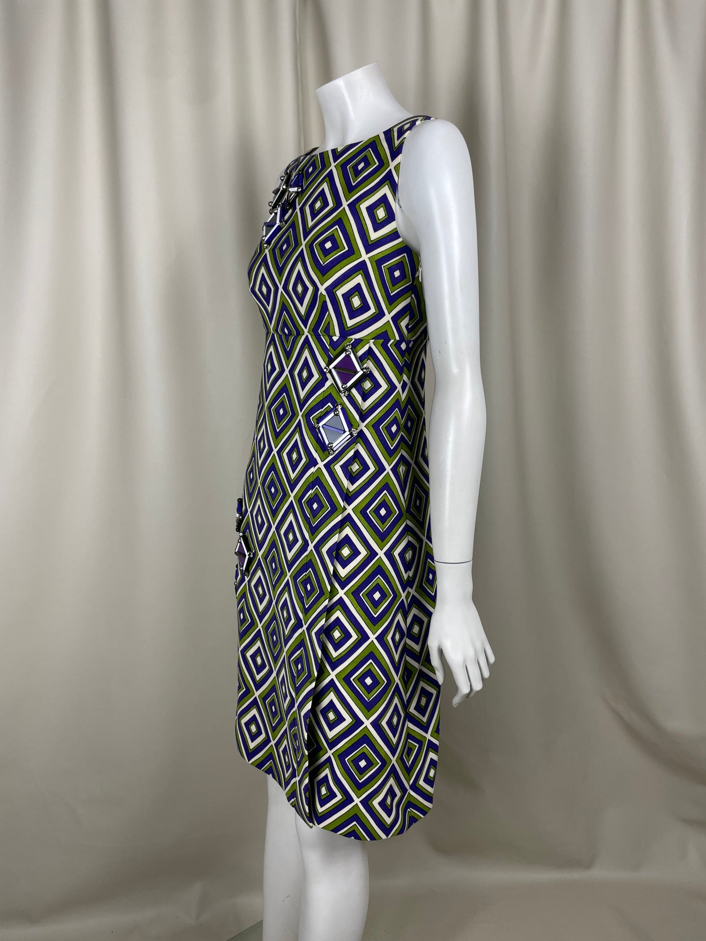 Prada F/W 2012 Resin Applique dress