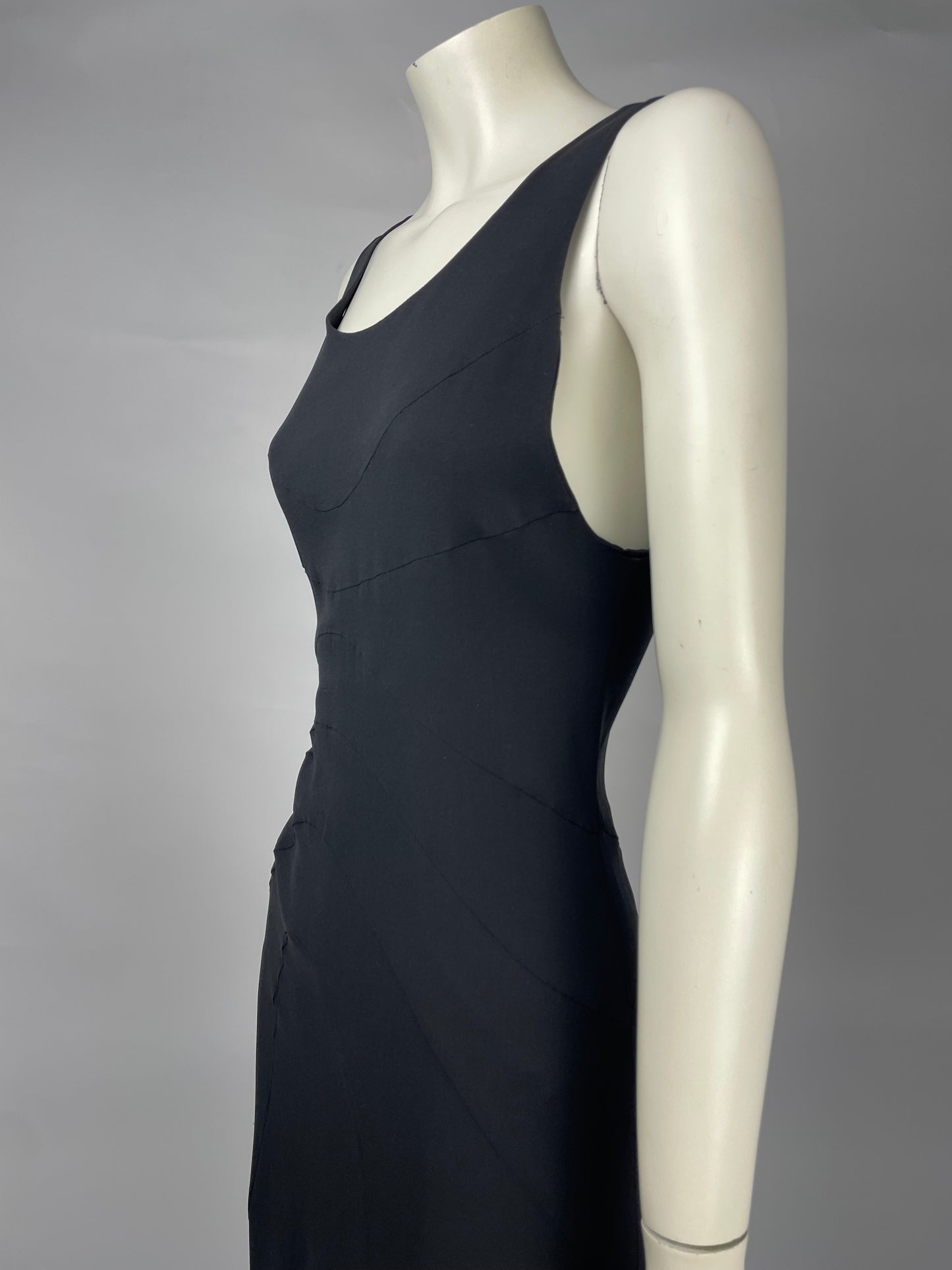 Chanel S/S 2005 Asymmetrical maxi dress