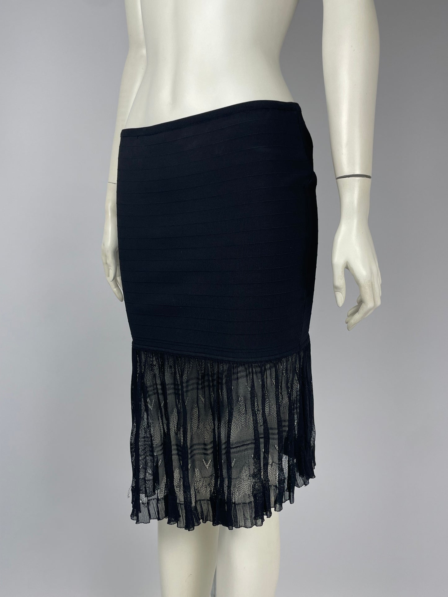 Gianni Versace 1990’s Lace Mini Skirt