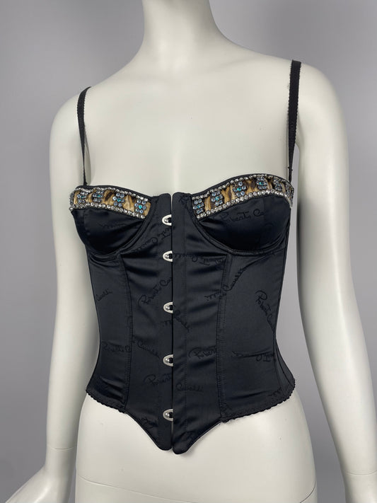 Roberto Cavallli 2000's Stones bustier