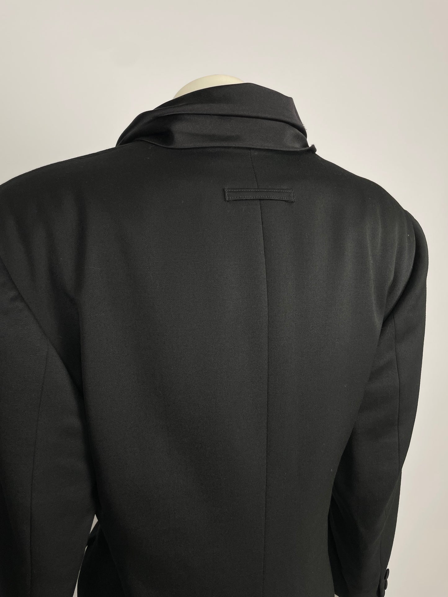 Jean Paul Gaultier 1990's silk scarf blazer