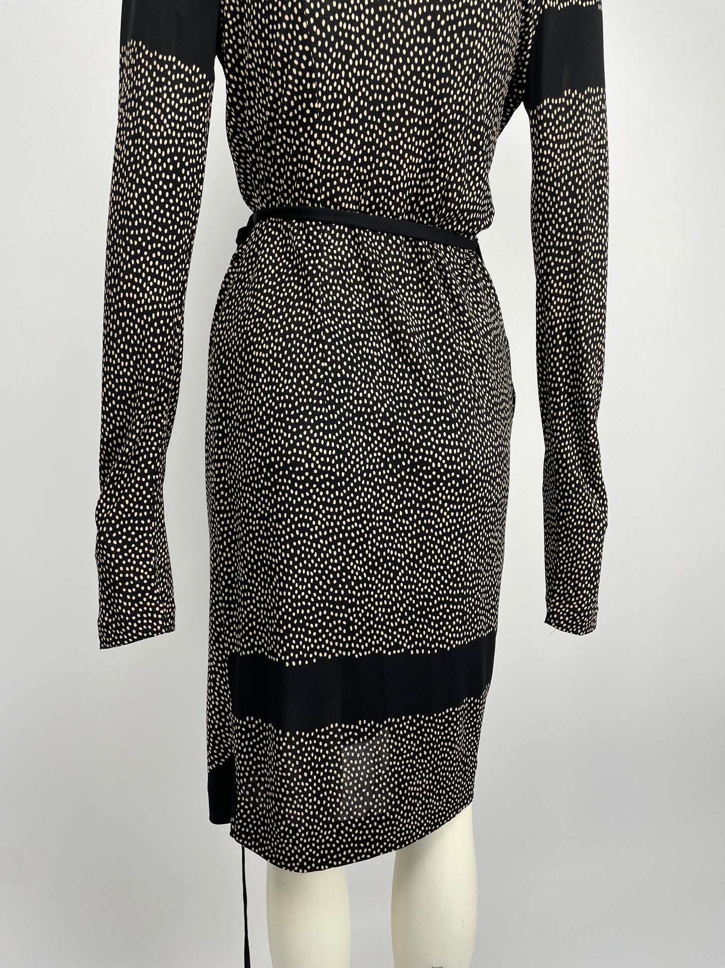 Balenciaga by Nicolas Ghesquiere 2010 Polka dots tie dress