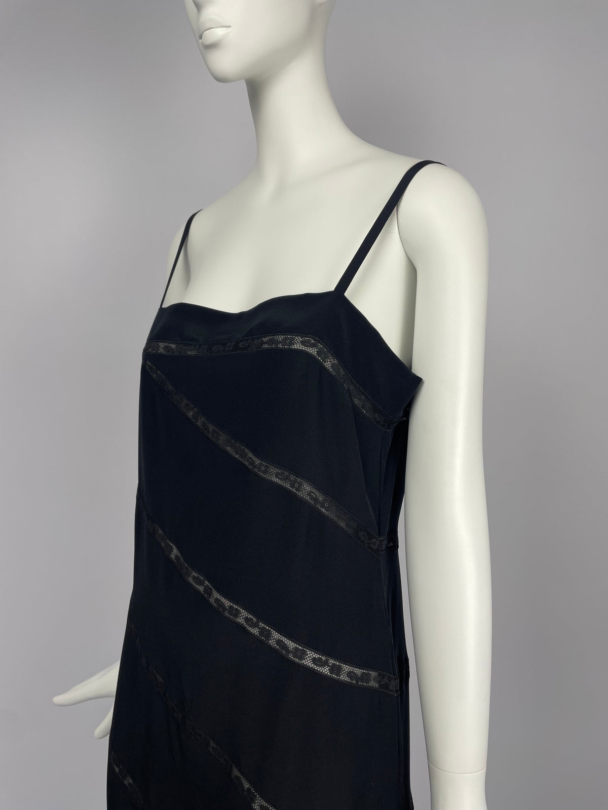 Chanel by Karl Lagerfeld S/S 1998 Bias cut sheath dress