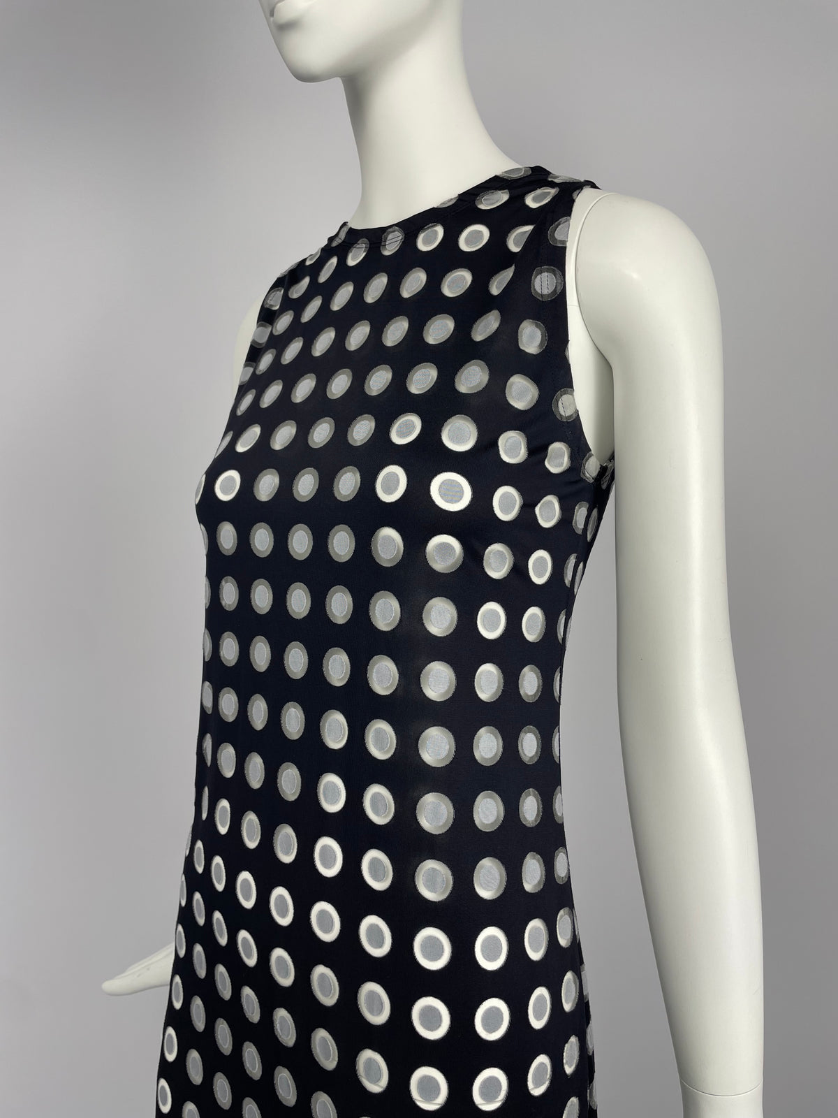 Gianni Versace 1990's Polka Dots maxi dress
