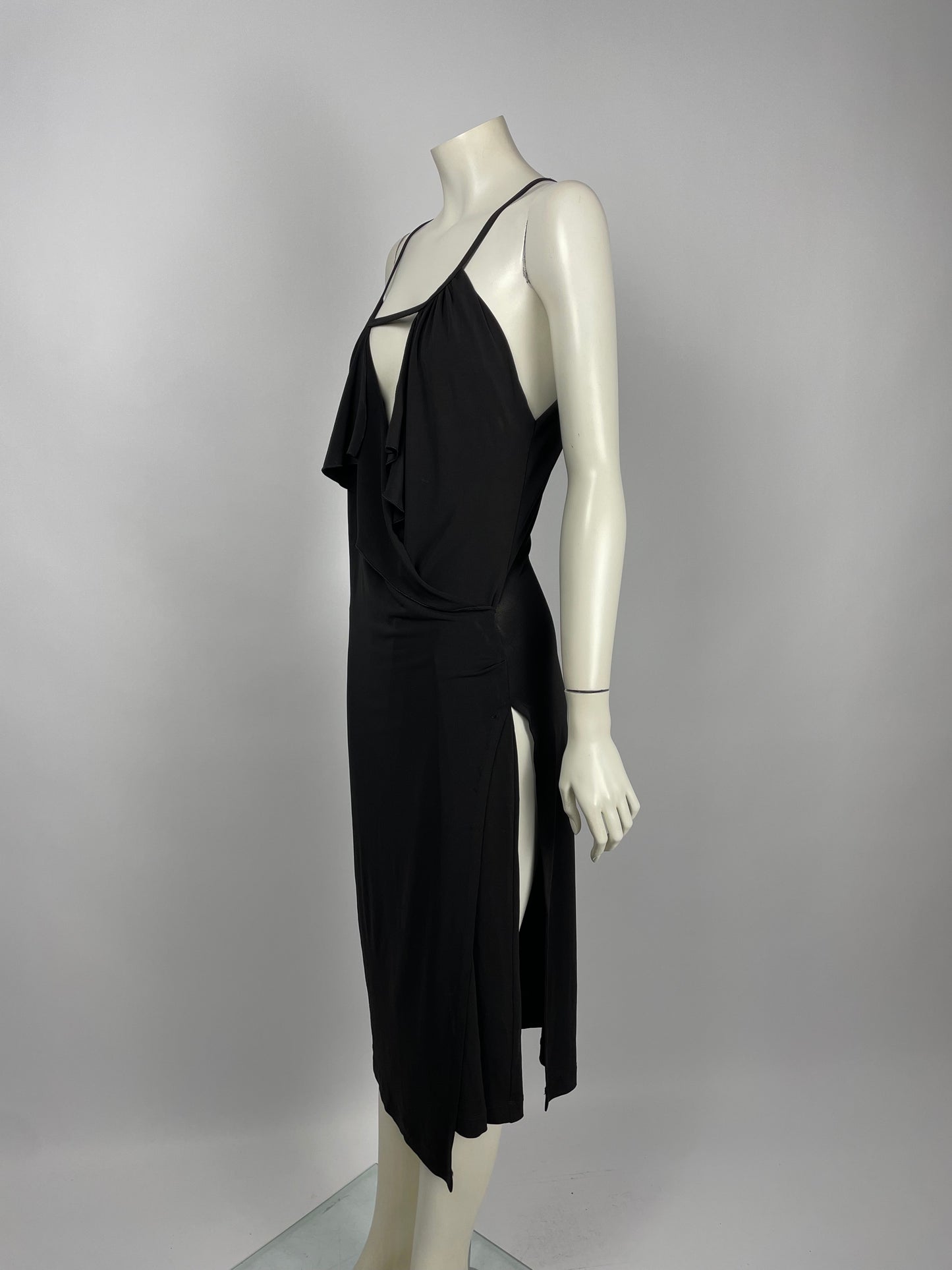 Plein Sud 1990’s ruffled maxi dress.