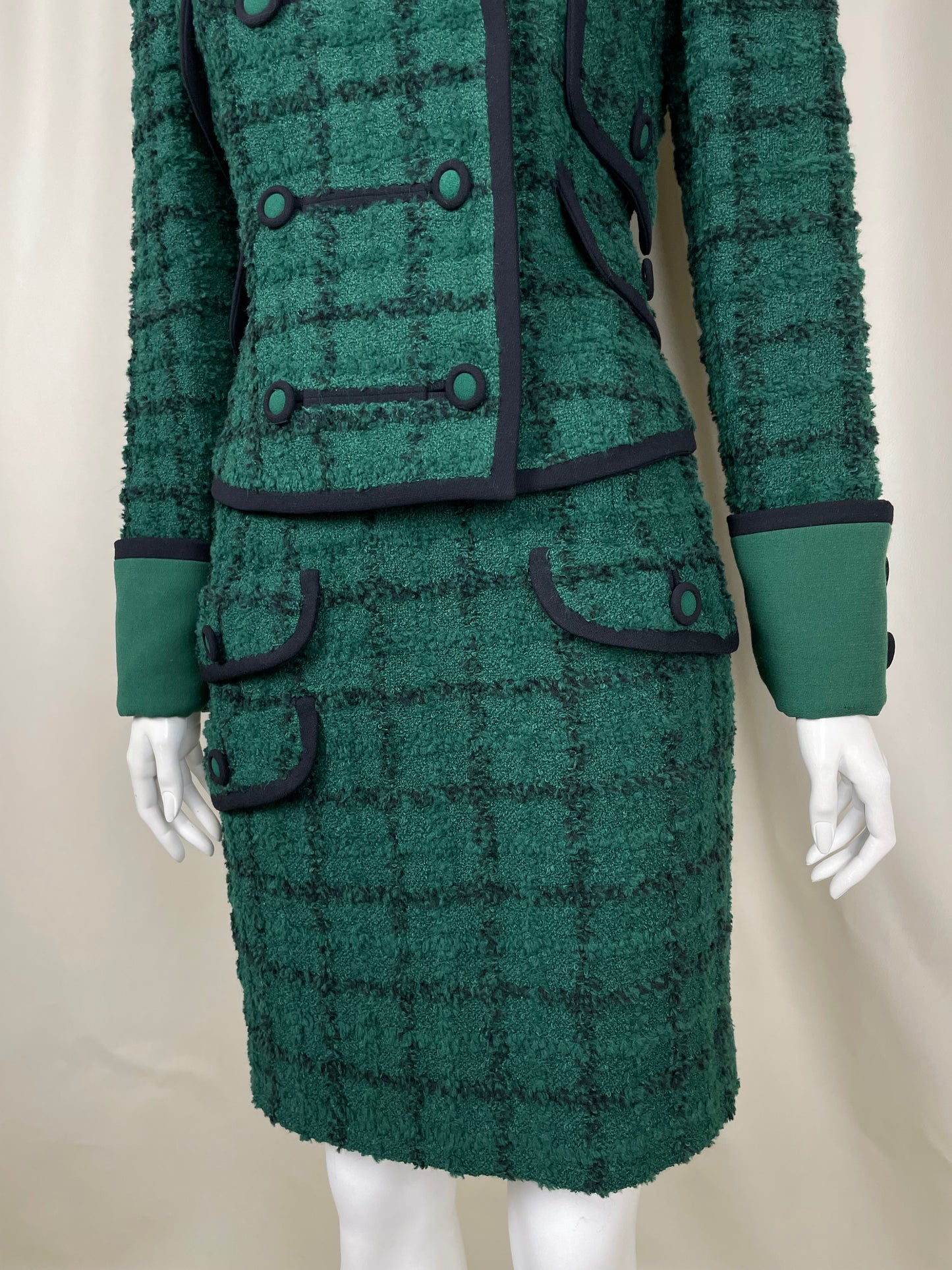 Gianni Versace Couture F/W 1993 Naomi Campbell Runway Suit (M)