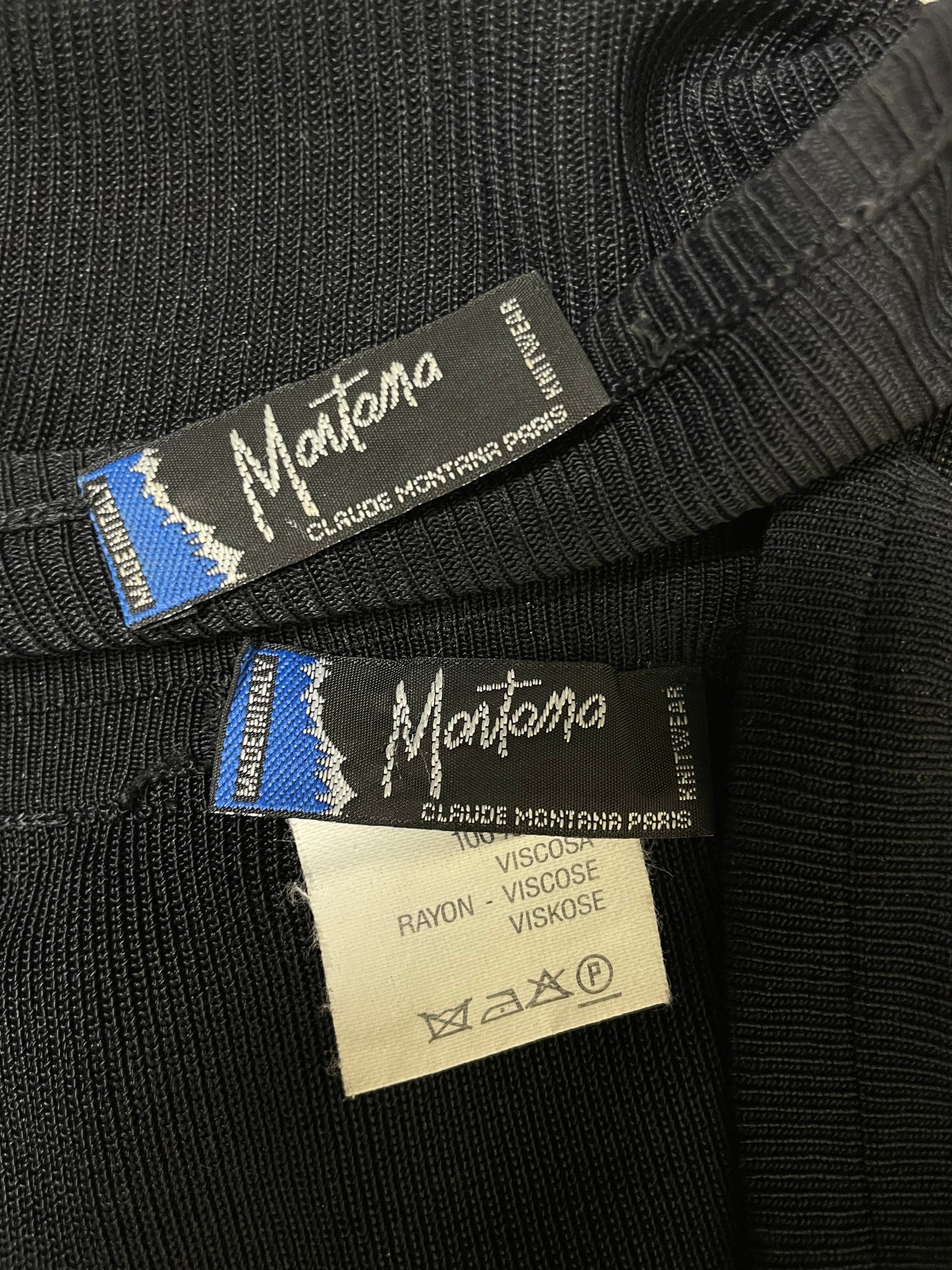 Claude Montana 1980’s Heavy Knit Set (M)