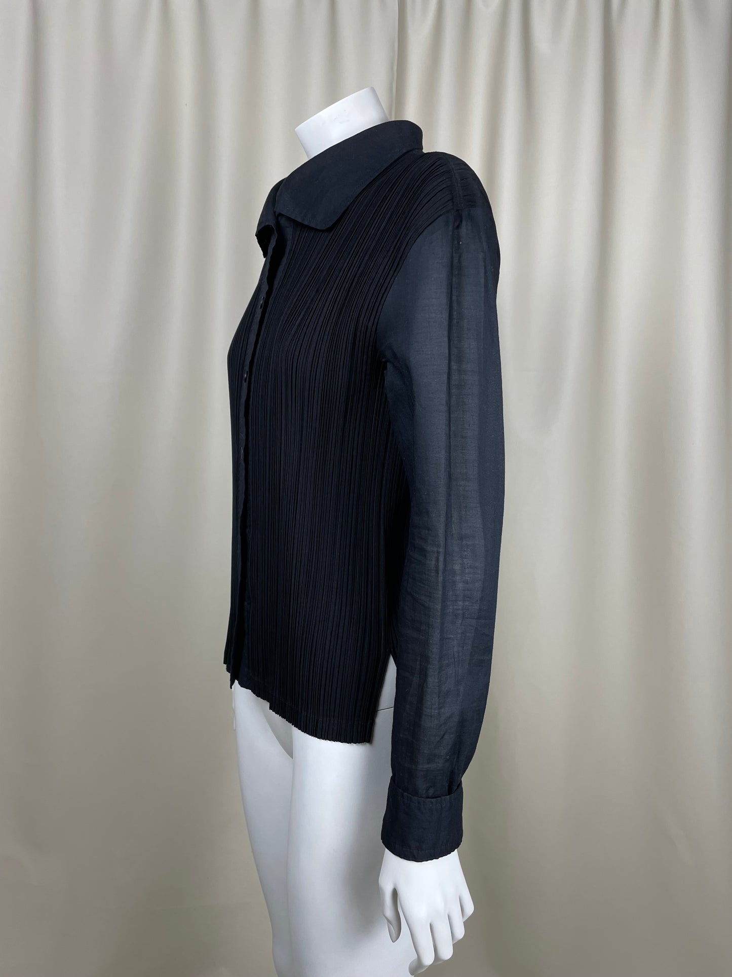 Issey Miyake Pleated Shirt (M)