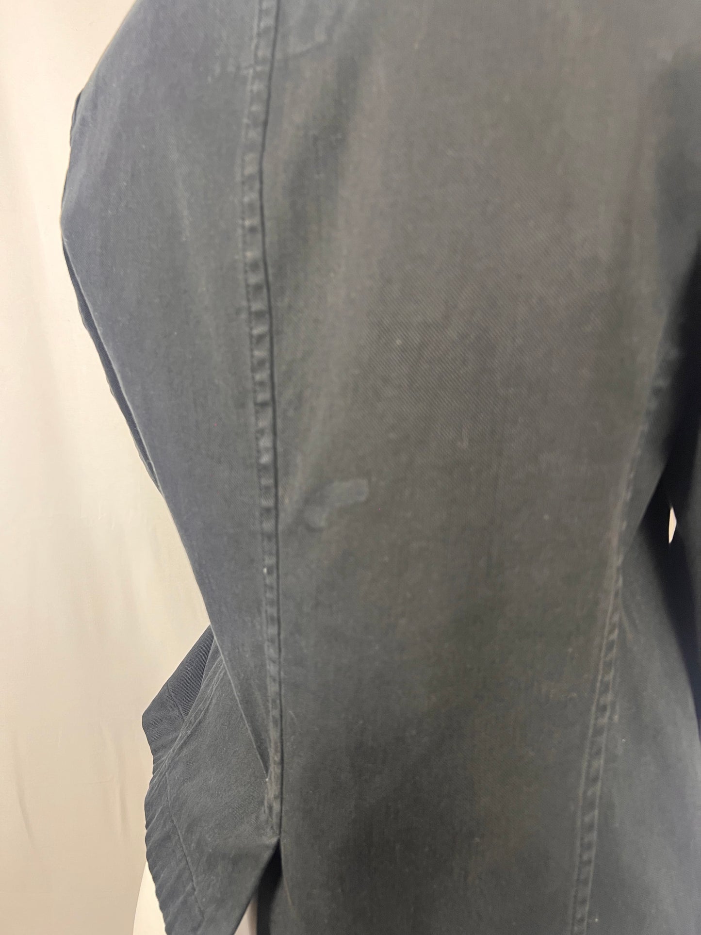 Yohji Yamamoto plain Cotton blazer (M)