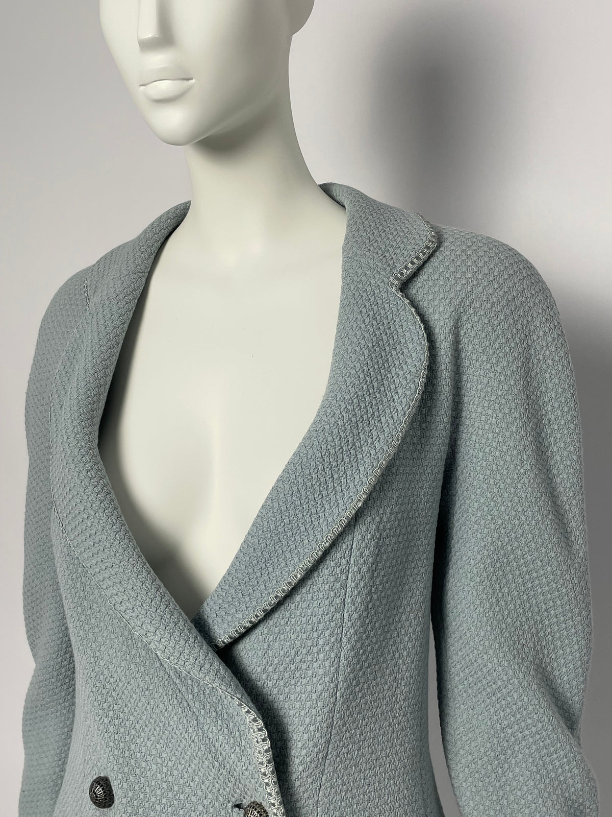 Dior by John Galliano F/W 1997 Bar knit jacket