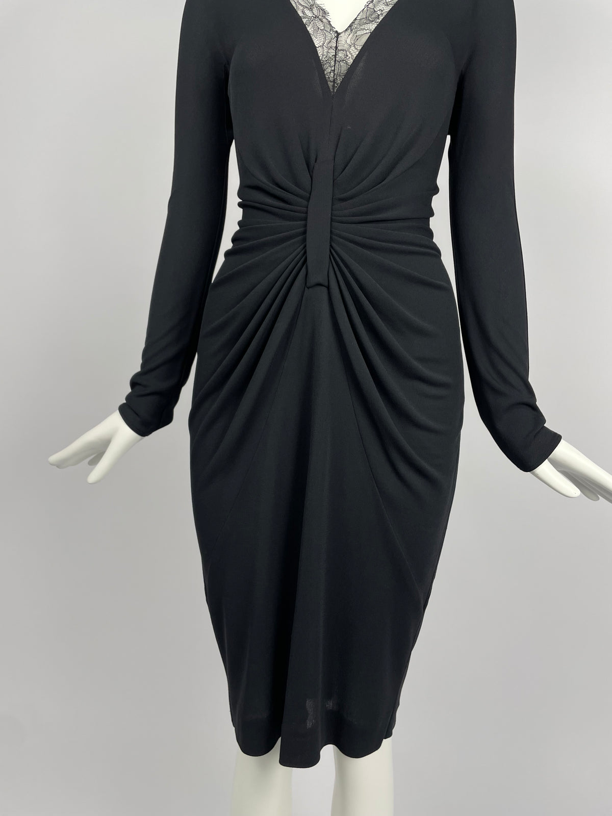 Dior by John Galliano F/W 2009 lace neckline dress