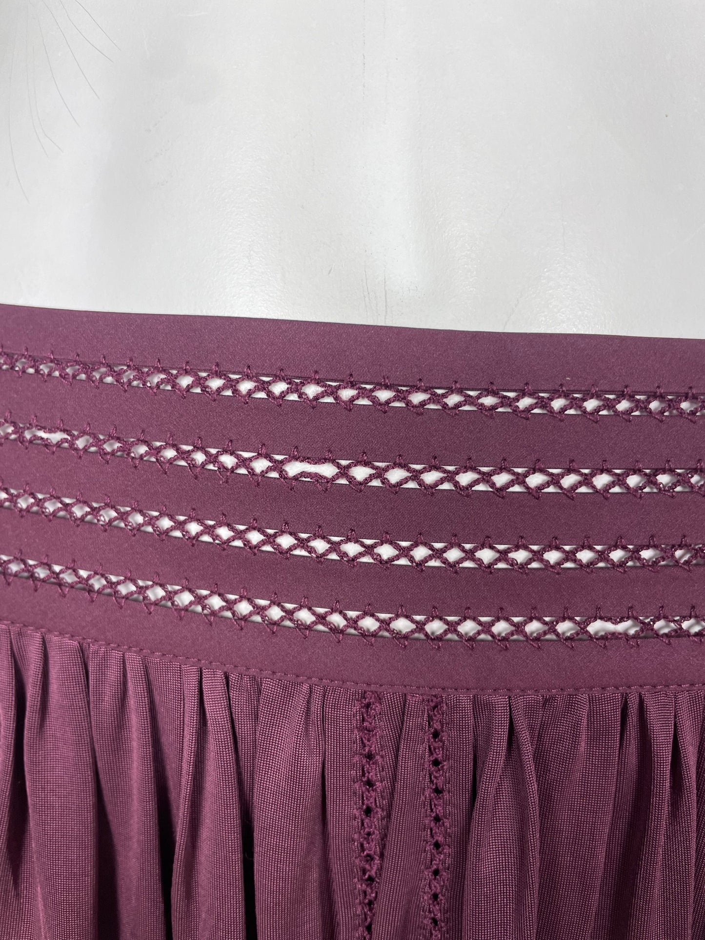 Louis Vuitton Silk Heavyweight Skirt (L)