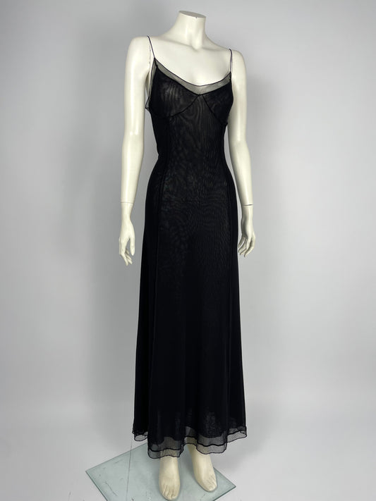 Jean Paul Gaultier 1990’s mesh maxi dress