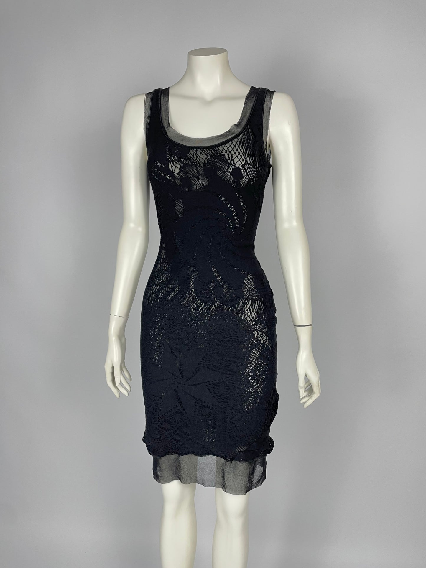 Jean Paul Gaultier S/S 2008 lace dress