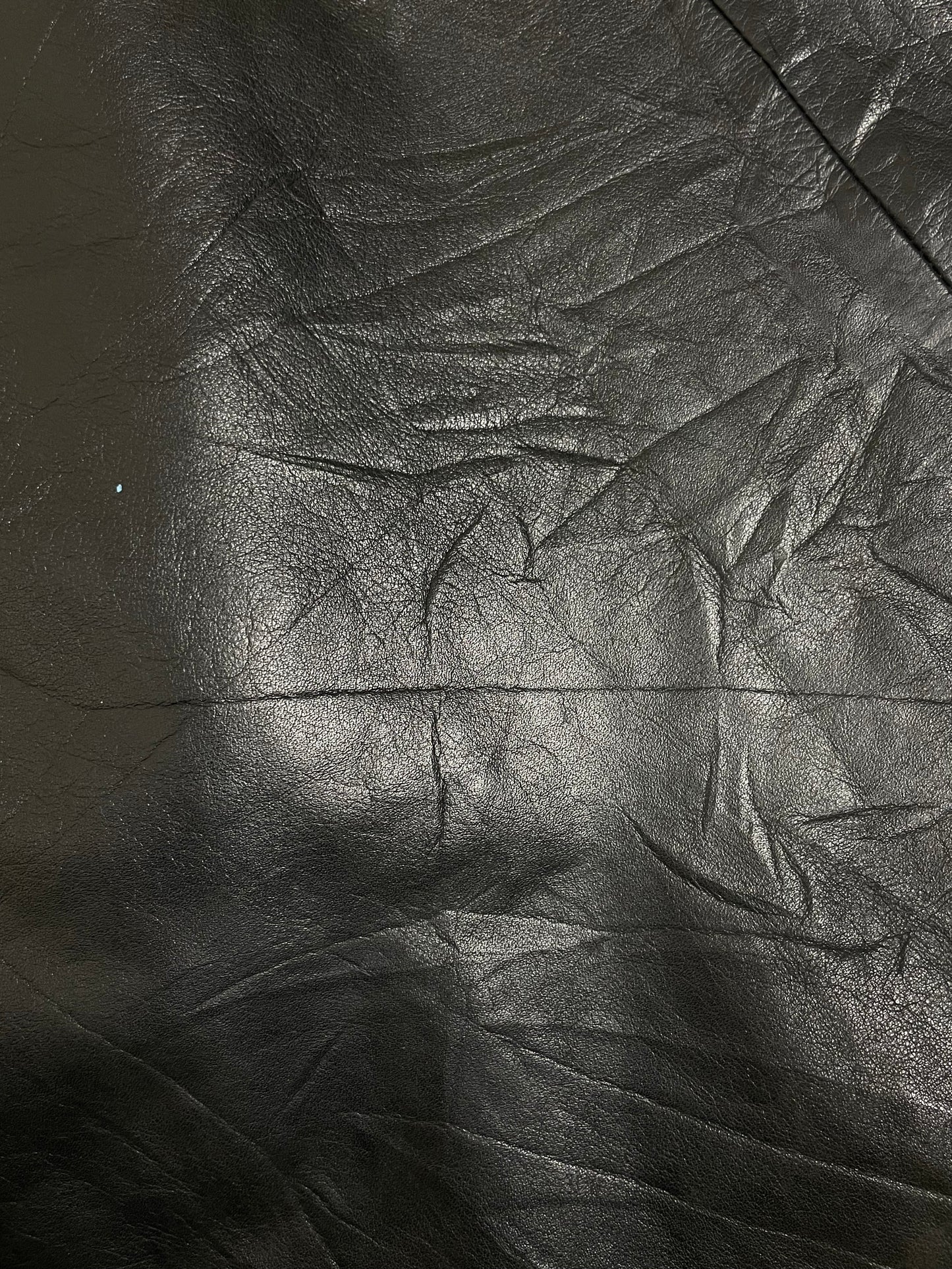 Paco Rabanne 1990’s Leather Skirt (S)