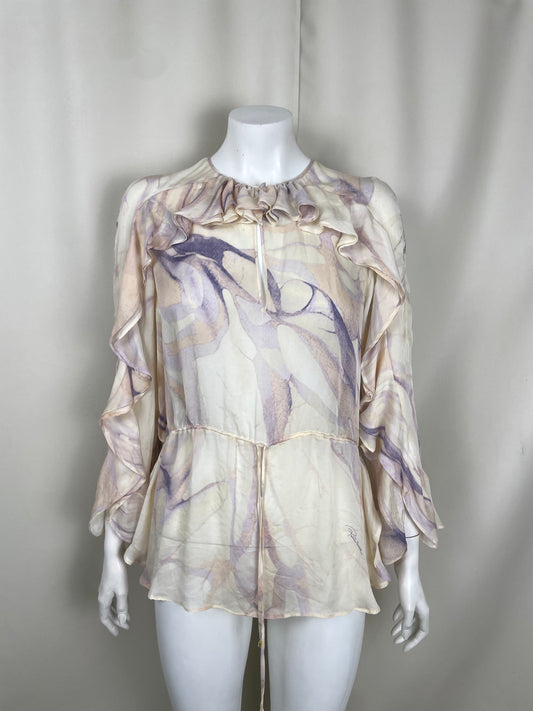 Roberto Cavalli 2010’s Silk Blouse
