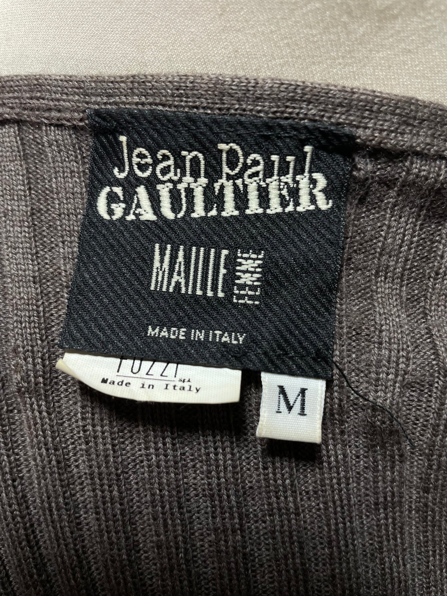 Jean Paul Gaultier Scarf Sweater (M)