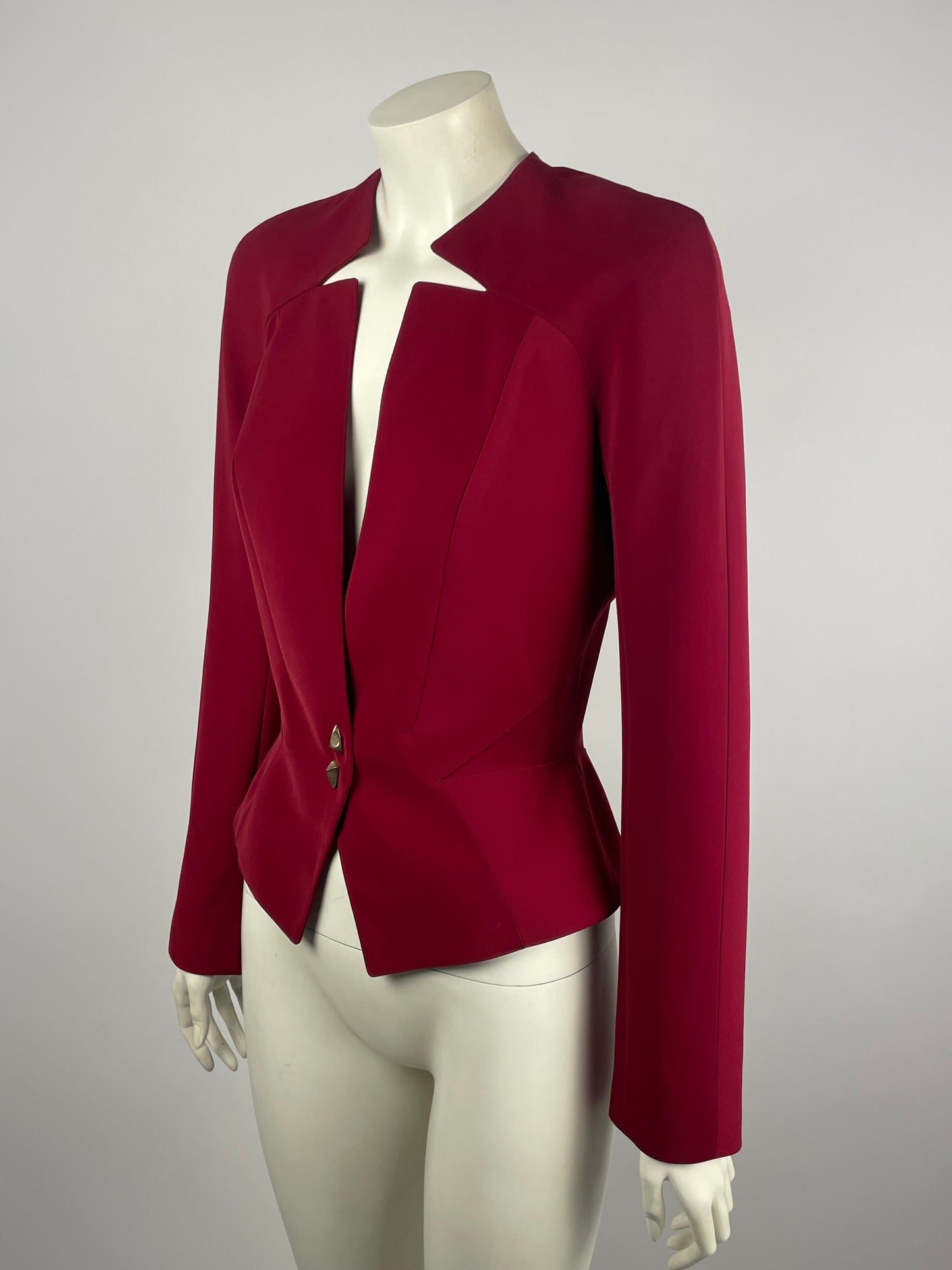 Thierry Mugler 2000’s Red Power Jacket