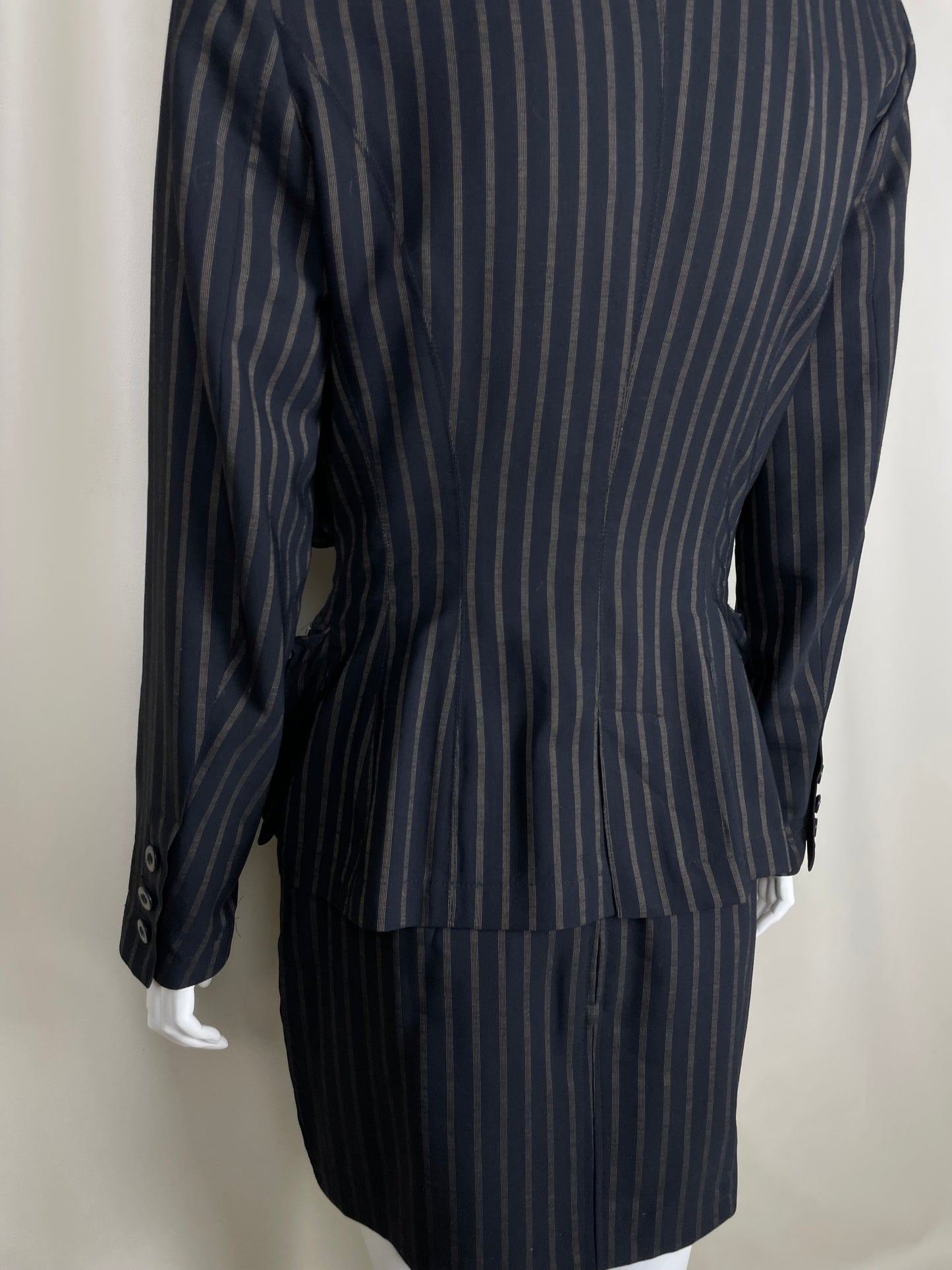Jean Paul Gaultier S/S 1996 Cargo Pinstripe Set (M)