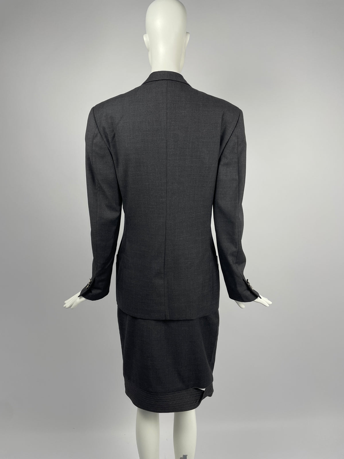 Gianni Versace F/W 1990 double breasted suit