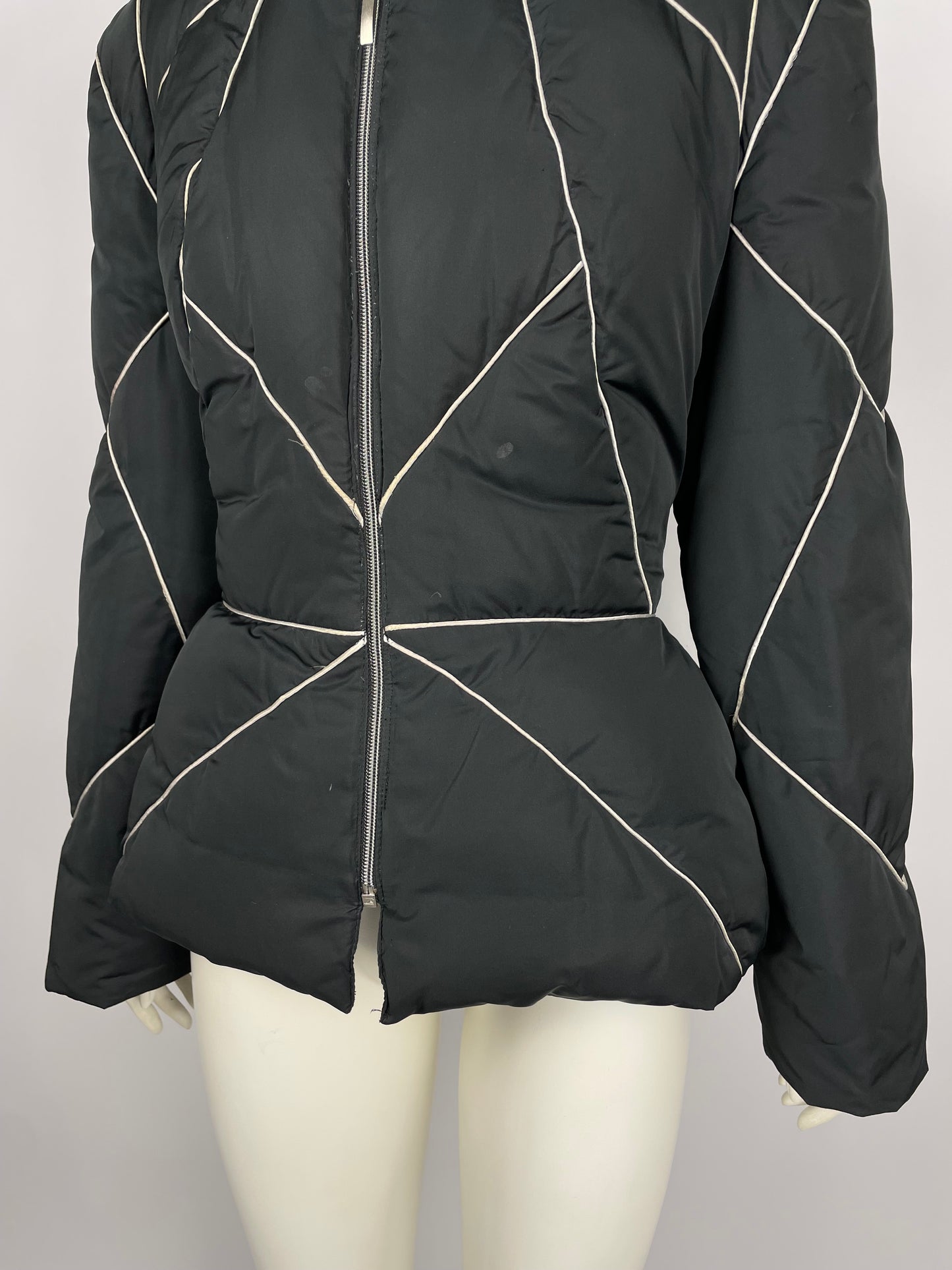 Thierry Mugler Couture F/W 2000 Tailored Puffer