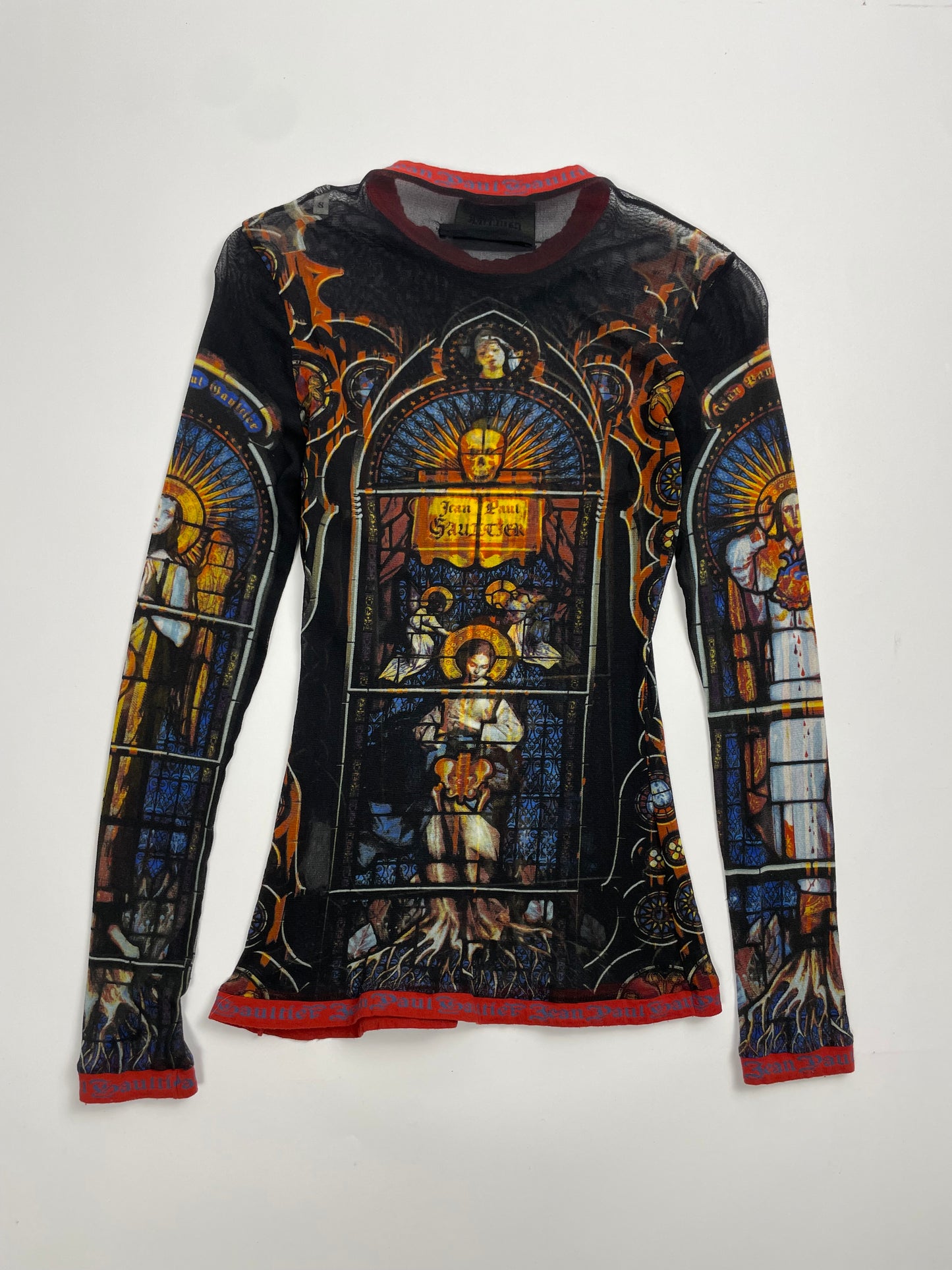 Jean Paul Gaultier F/W 1998 Church Mesh Top