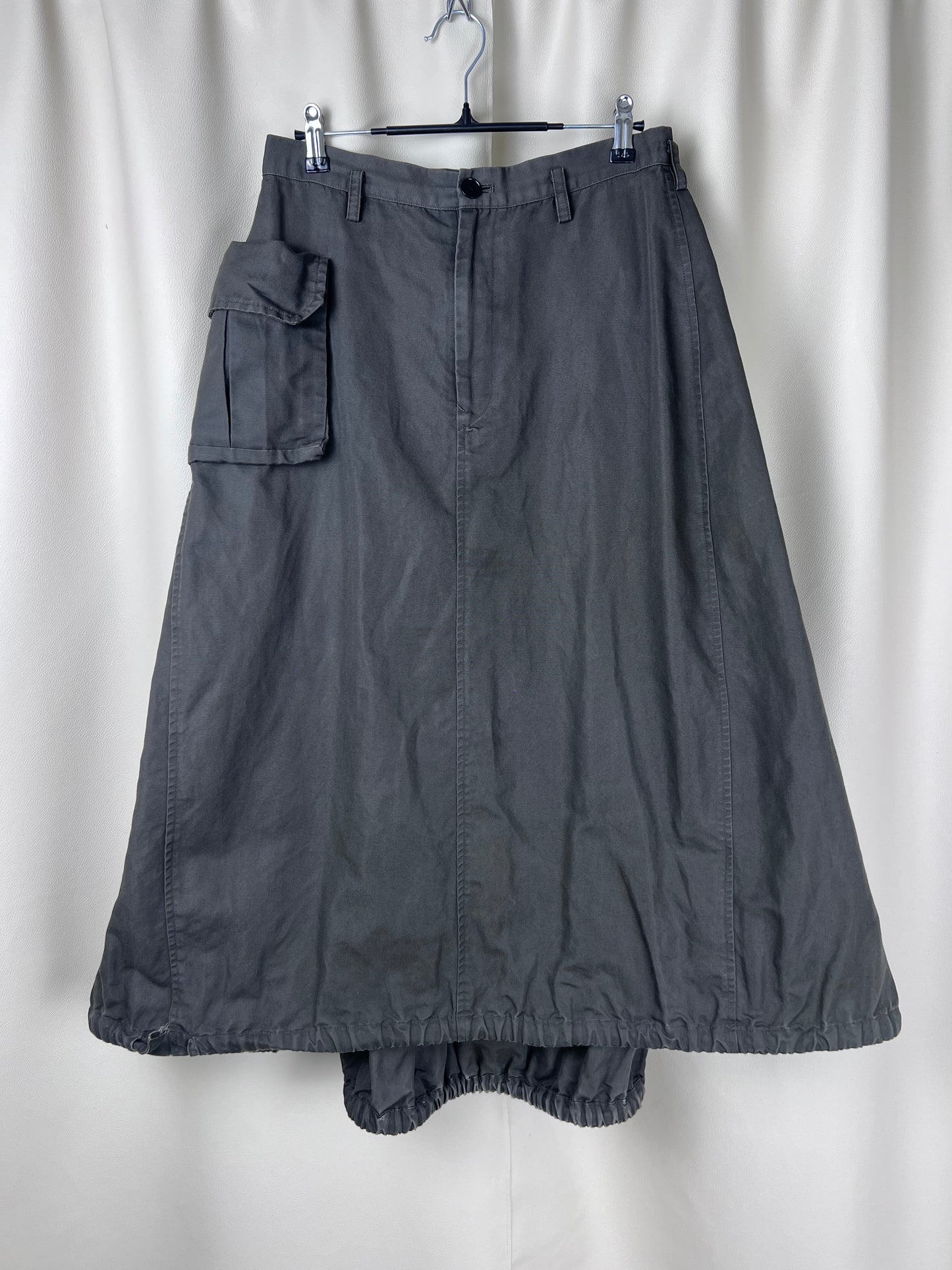 Yohji Yamamoto S/S 2019 cargo skirt