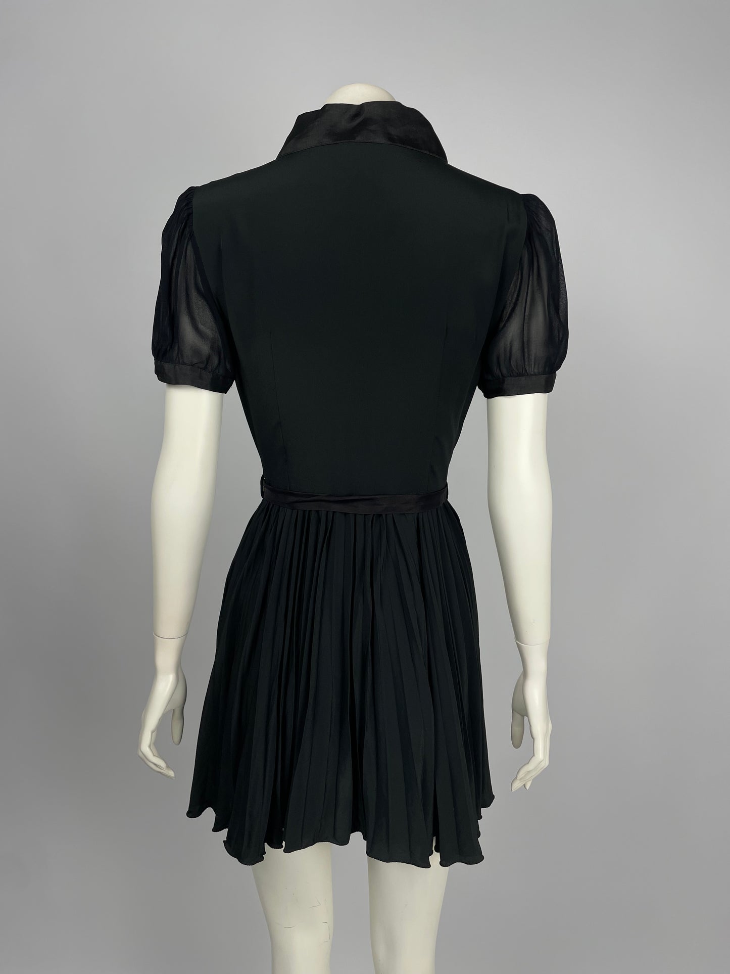 Blumarine 1990’s Tie mini dress.
