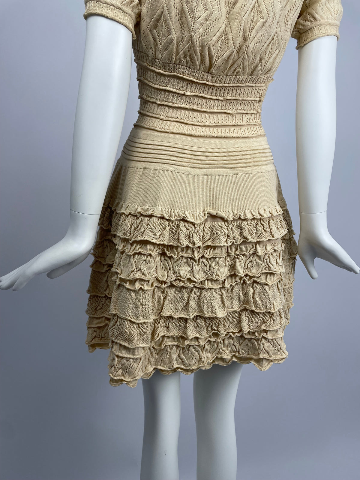 Blumarine 2000's Ruffled mini dress