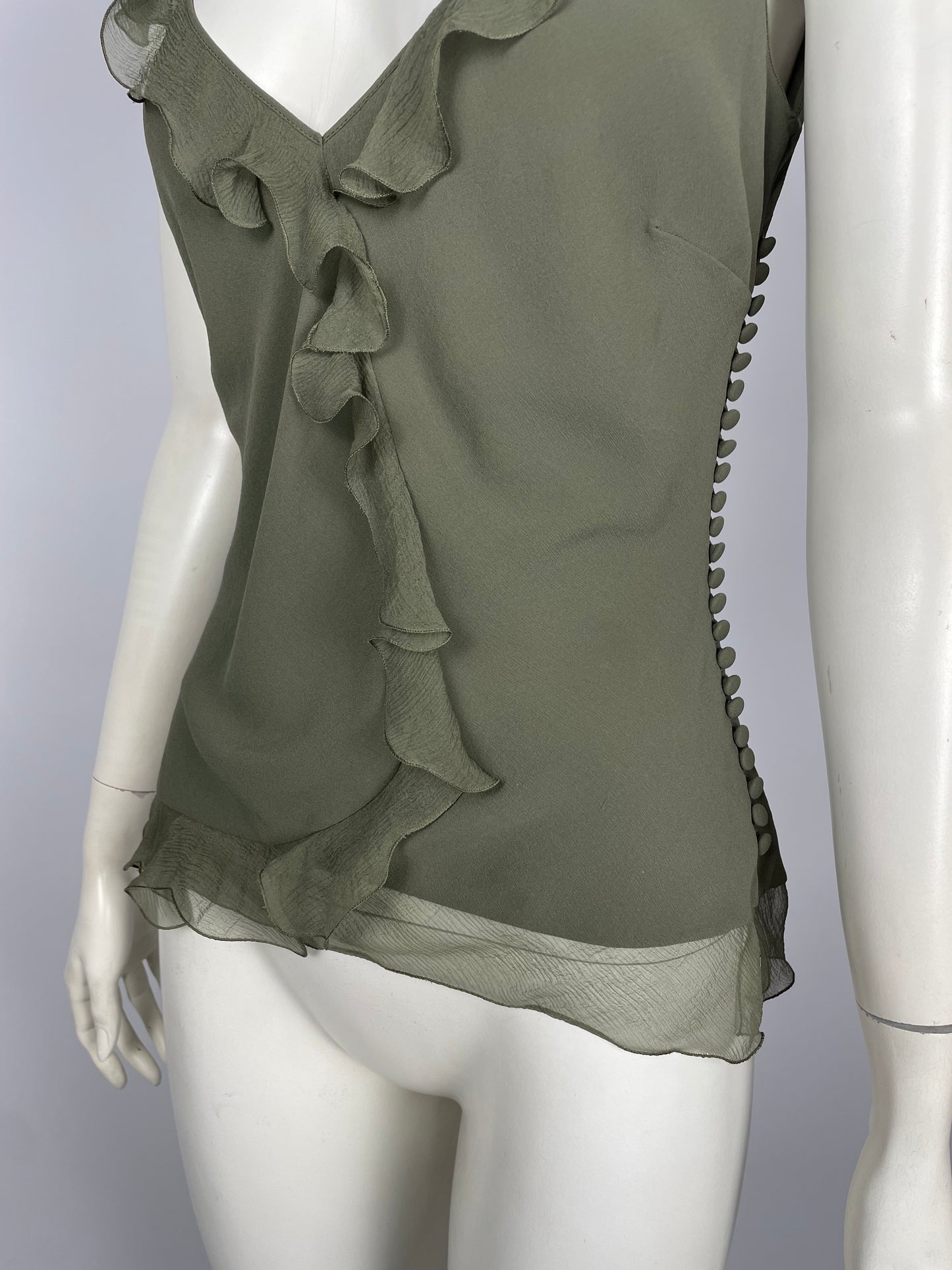 Christian Dior by John Galliano S/S 2004 Silk Top
