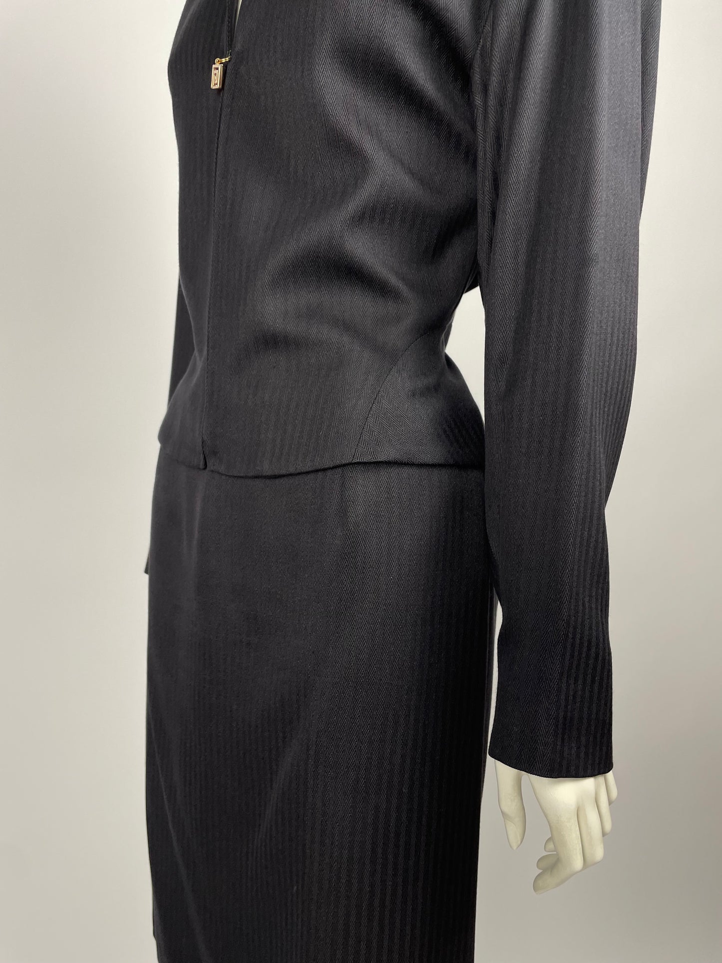 Gianni Versace Couture 1990’s Wool suit