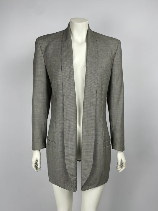 Gianni Versace F/W 1990 Houndstooth Blazer