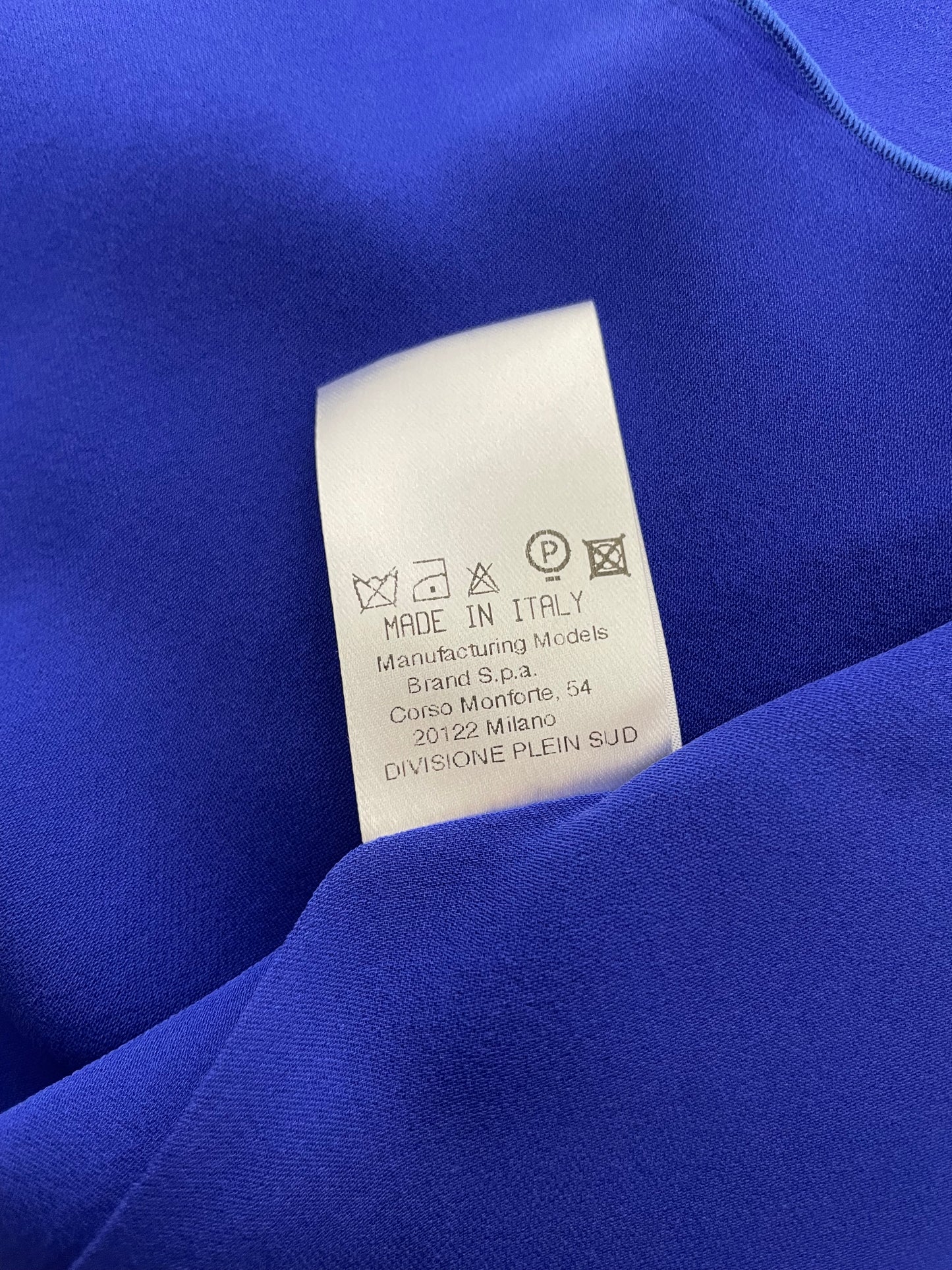 Plein Sud Silk Mini Dress