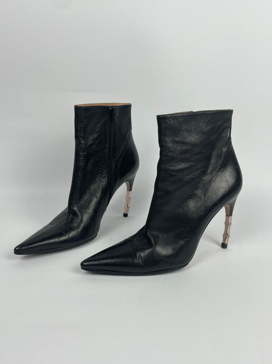 Gucci by Tom Ford 2000’s Bamboo Heel Boots.