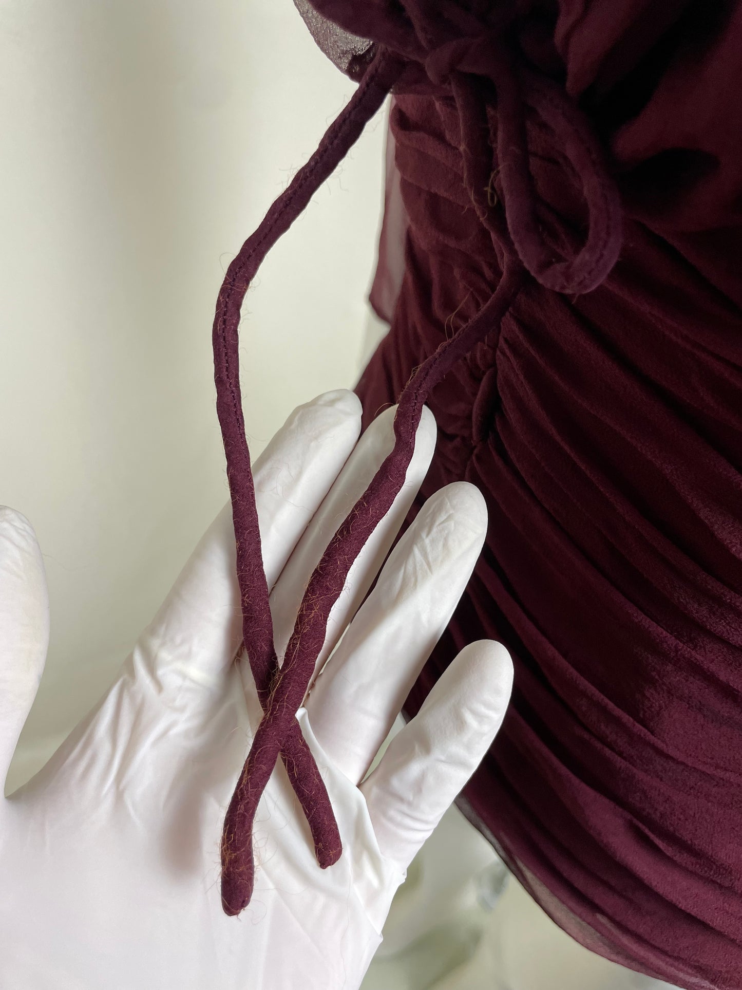 Chloe 1990’s Silk Pleats Blouse (S)