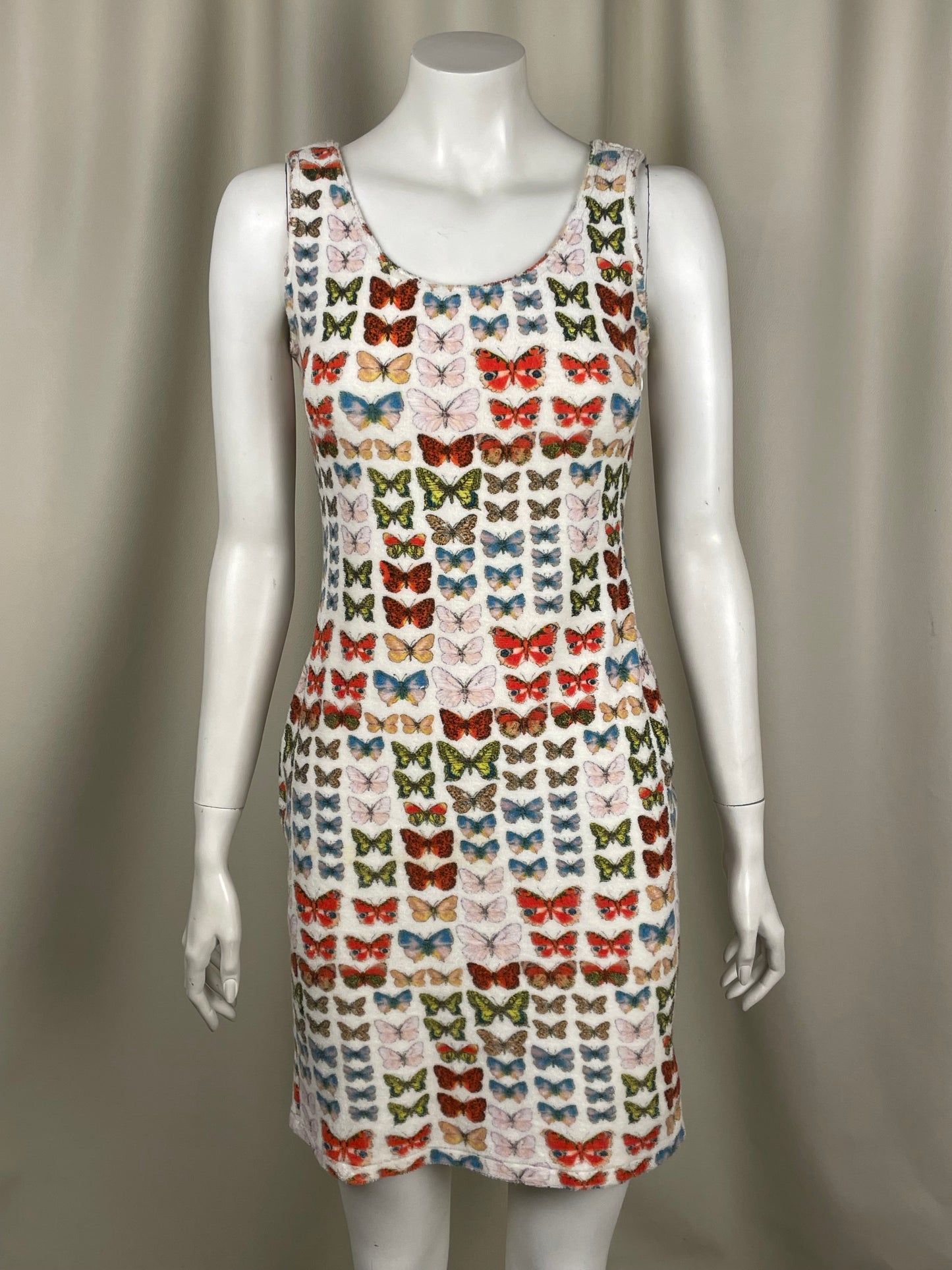 Gianni Versace Couture S/S 2016 Towel Butterfly Dress (M)