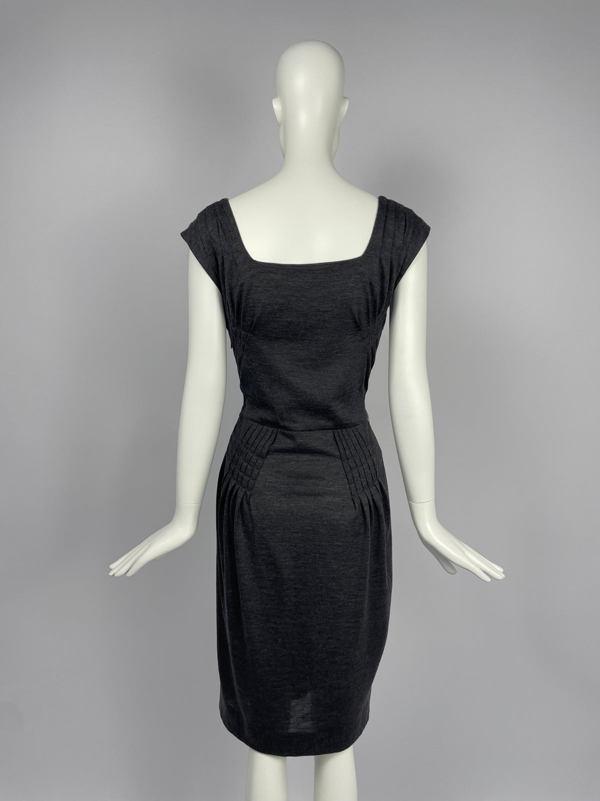 Dior by John Galliano F/W 2007 pleated maxi dress