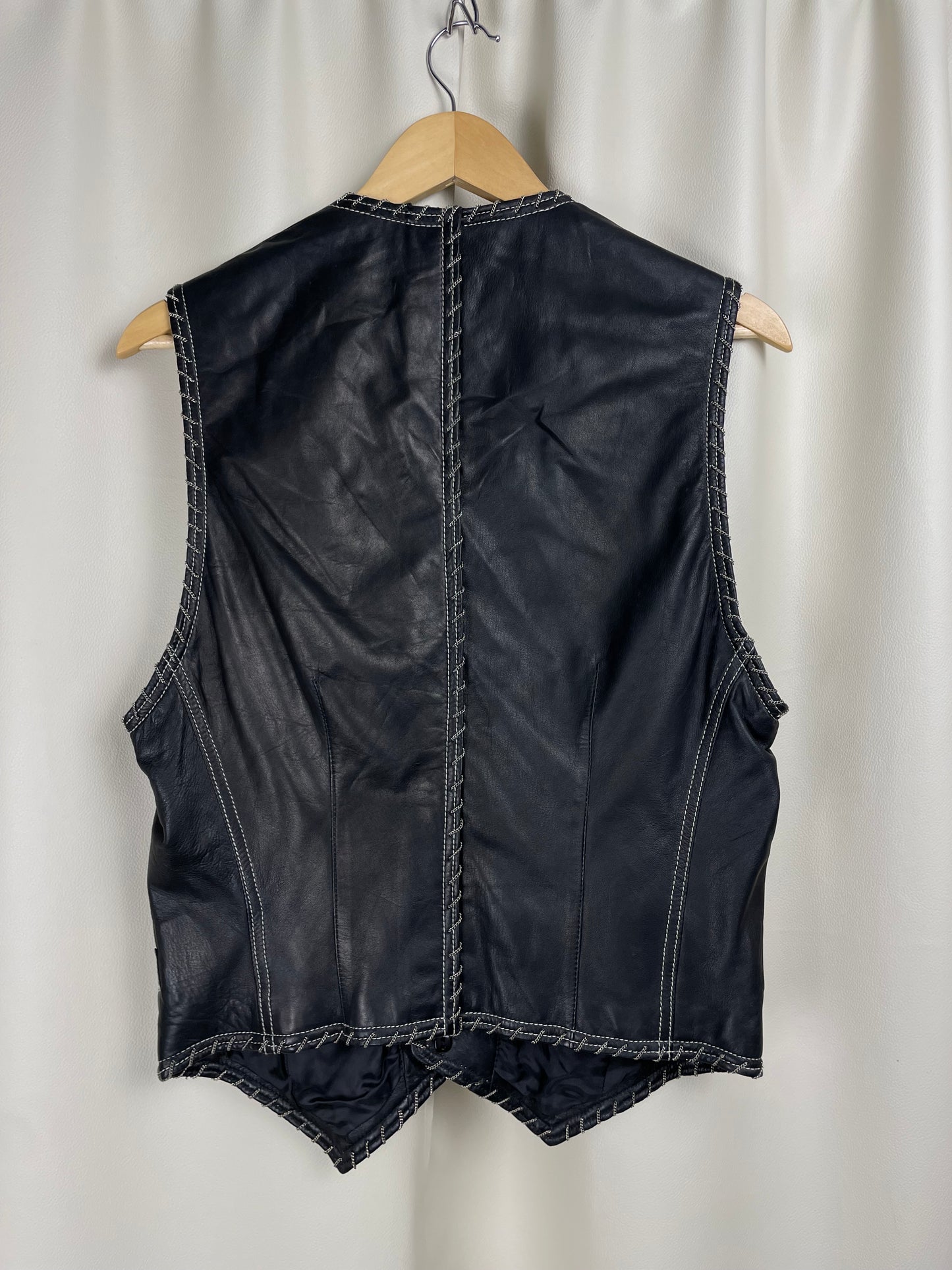 Gianni Versace F/W 1993 Men’s Leather Vest (M)