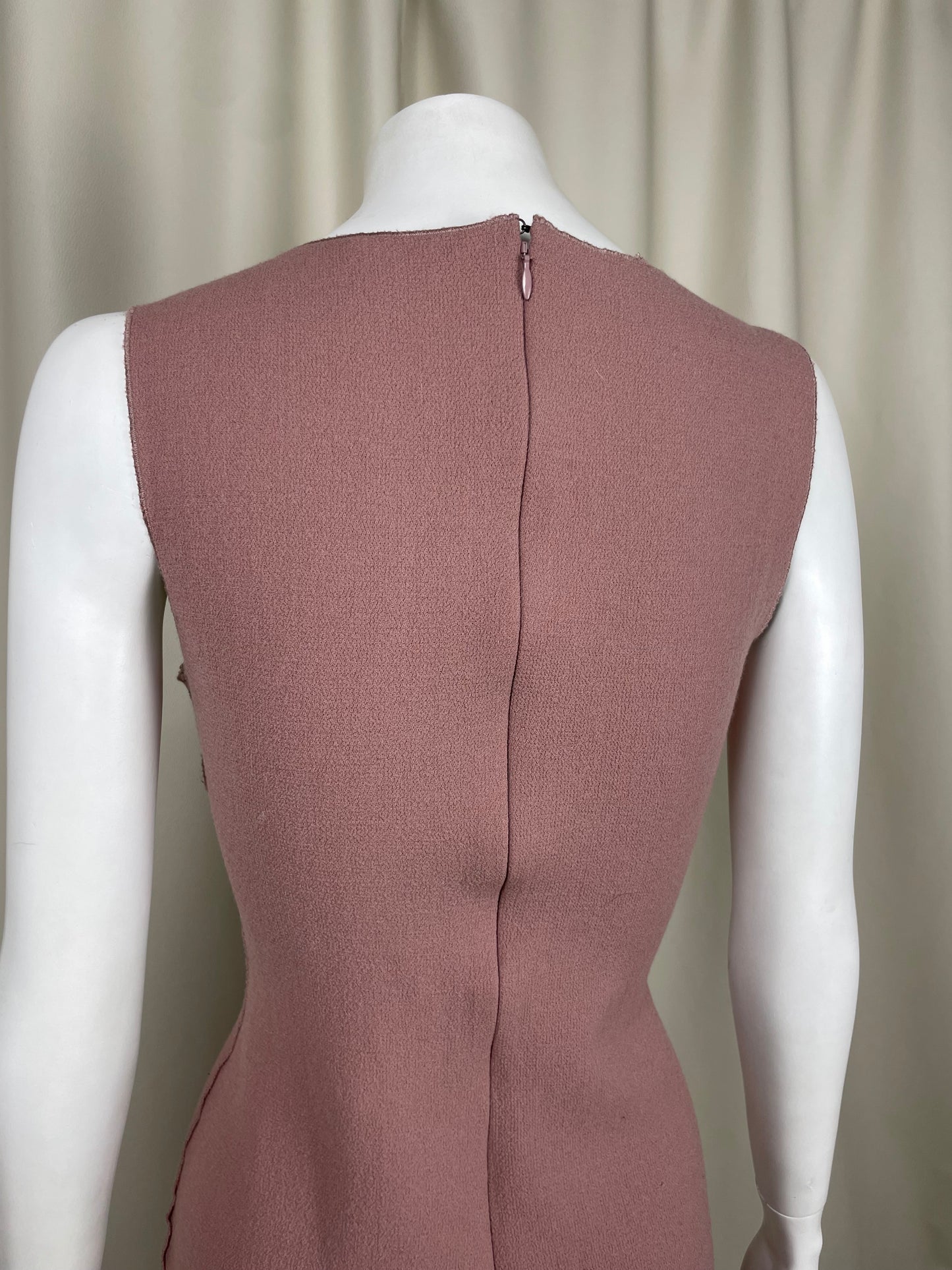 Bottega Veneta 2010’s Gathered Midi Dress (M)