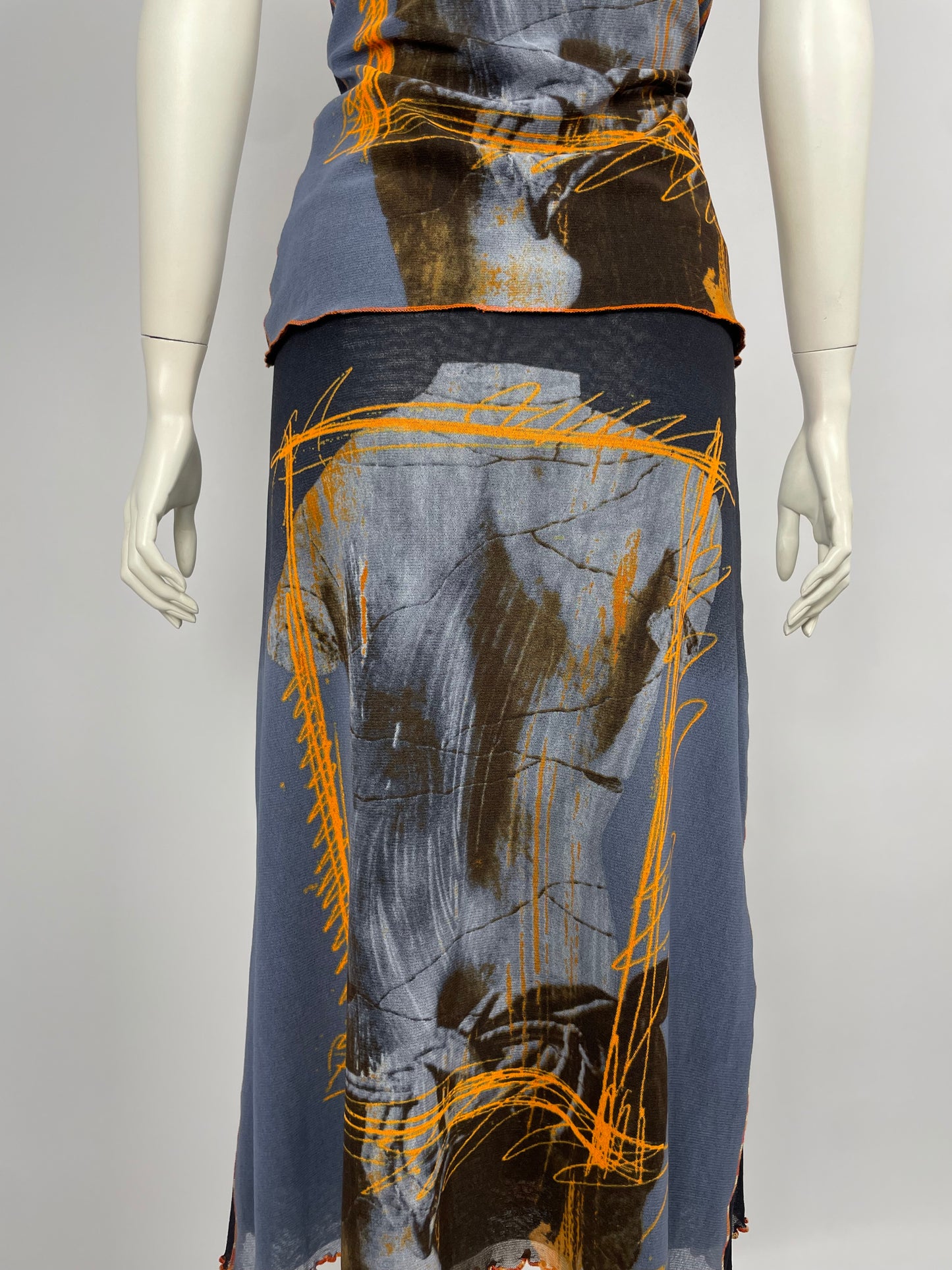 Jean Paul Gaultier S/S 1999 Venus Mesh Set
