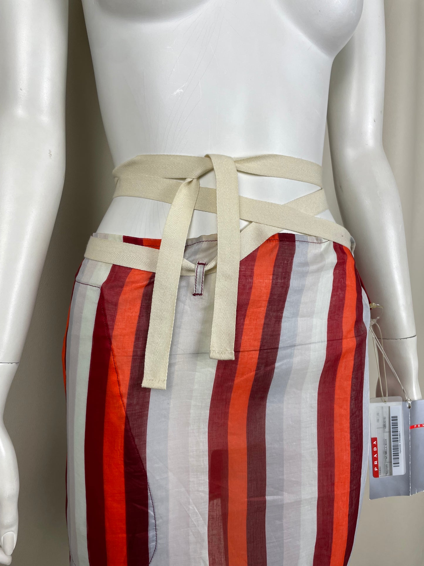 Prada Sport Tied Skirt (M)
